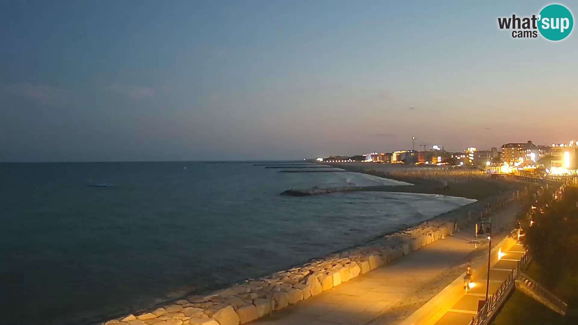 Webcam Caorle Ponente – Vista desde Marinai di Caorle