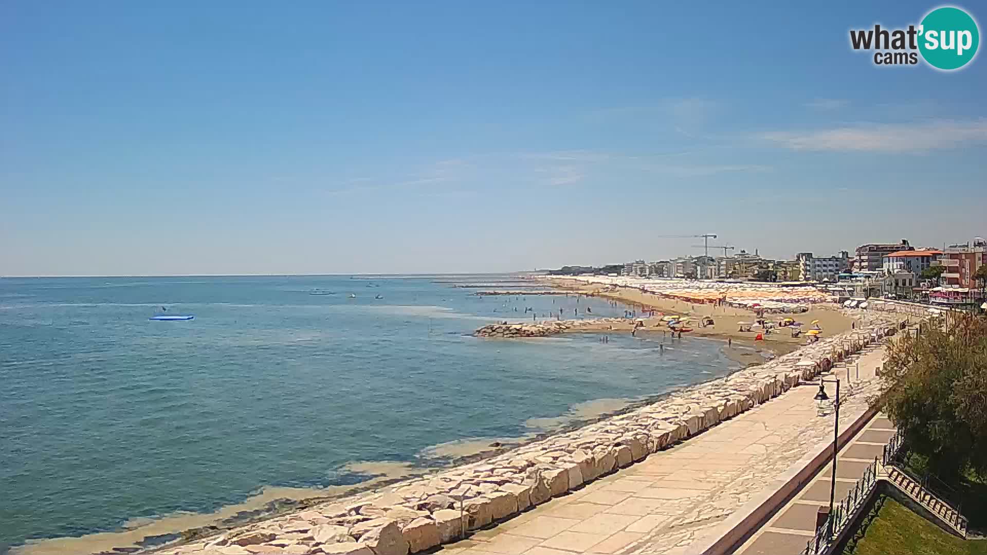 Webcam Caorle Ponente – Vista desde Marinai di Caorle