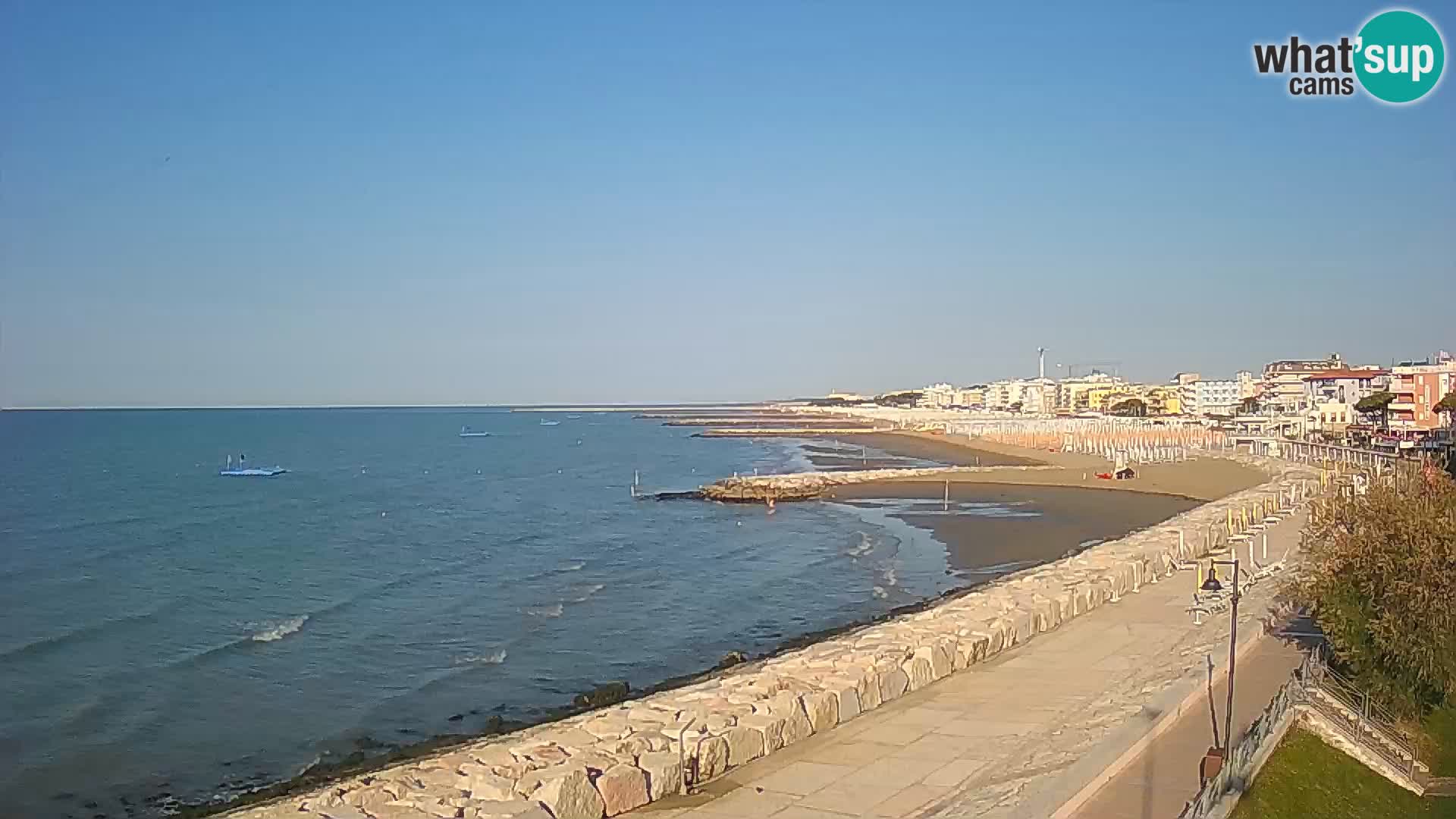 Webcam Caorle Ponente – panorama dall’ASS. Marinai di Caorle