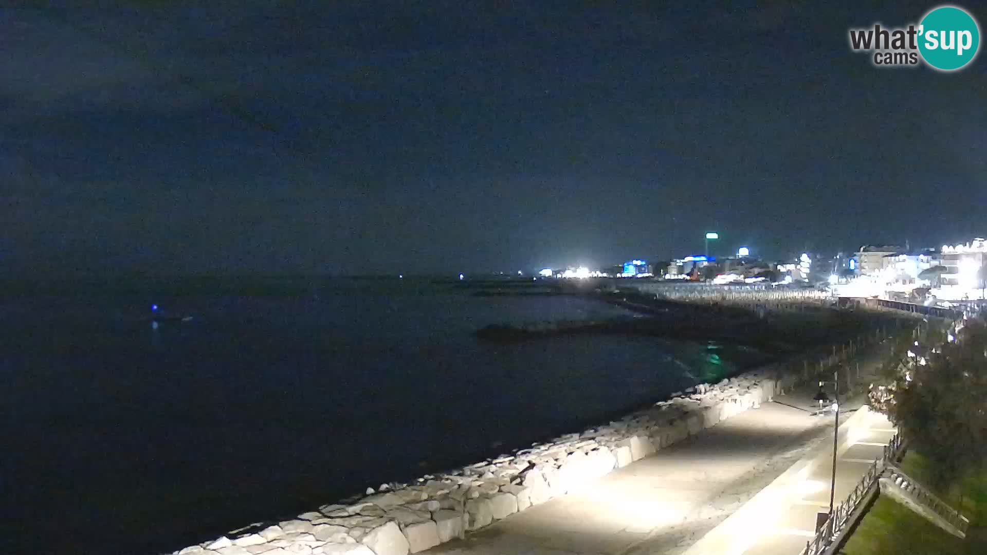 Webcam Caorle Ponente – View from Marinai di Caorle