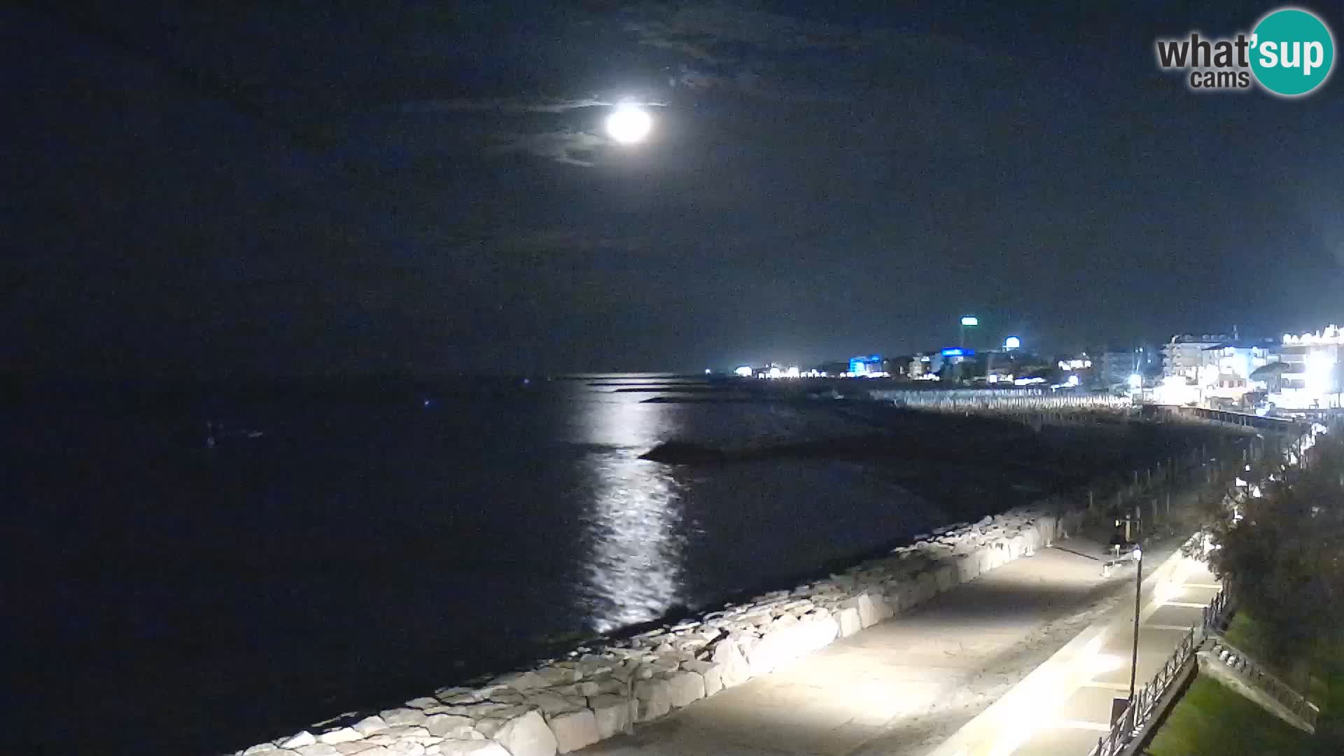 Webcam Caorle Ponente – View from Marinai di Caorle