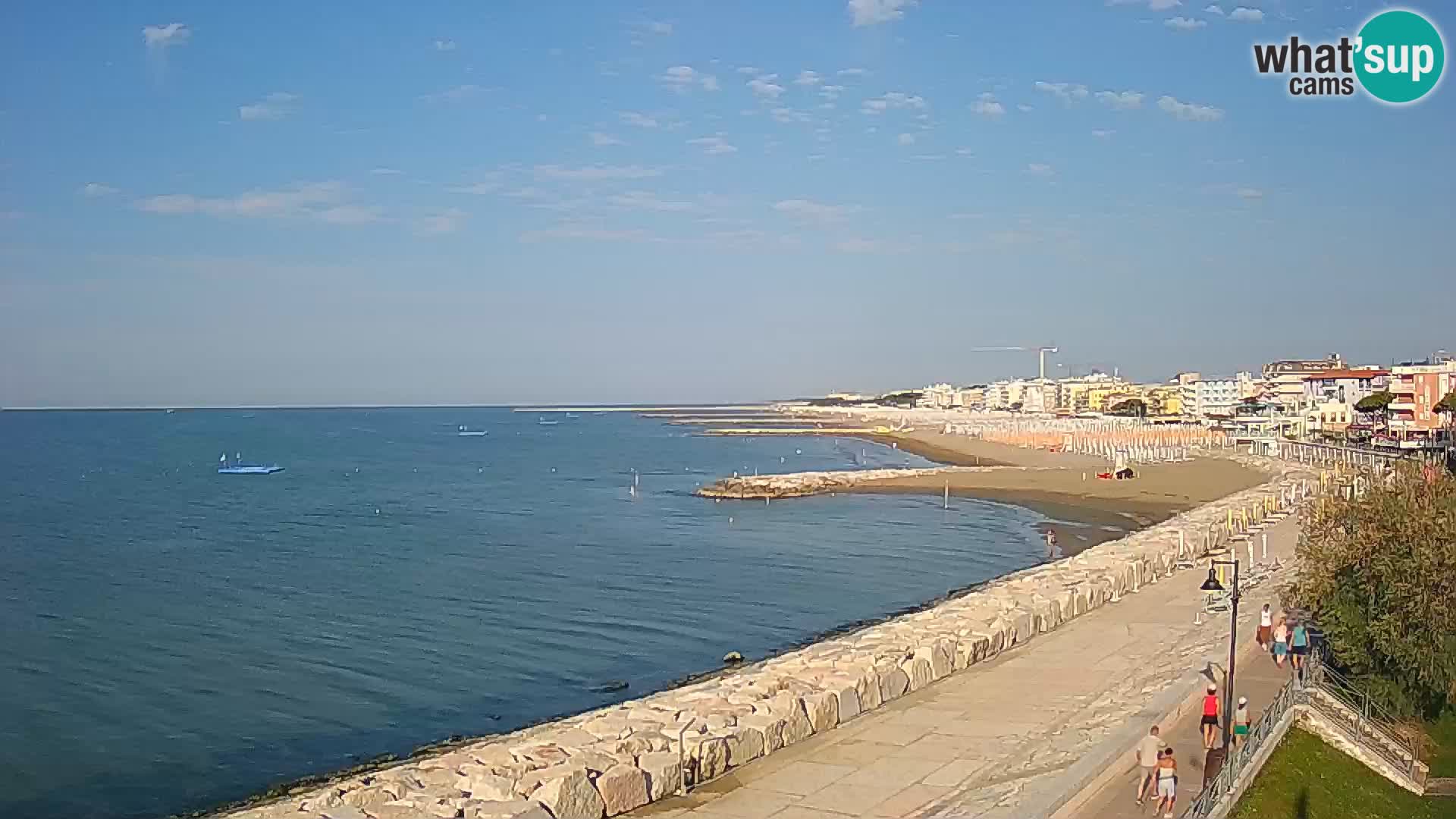 Kamera Caorle Ponente – Pogled iz “Marinai di Caorle”