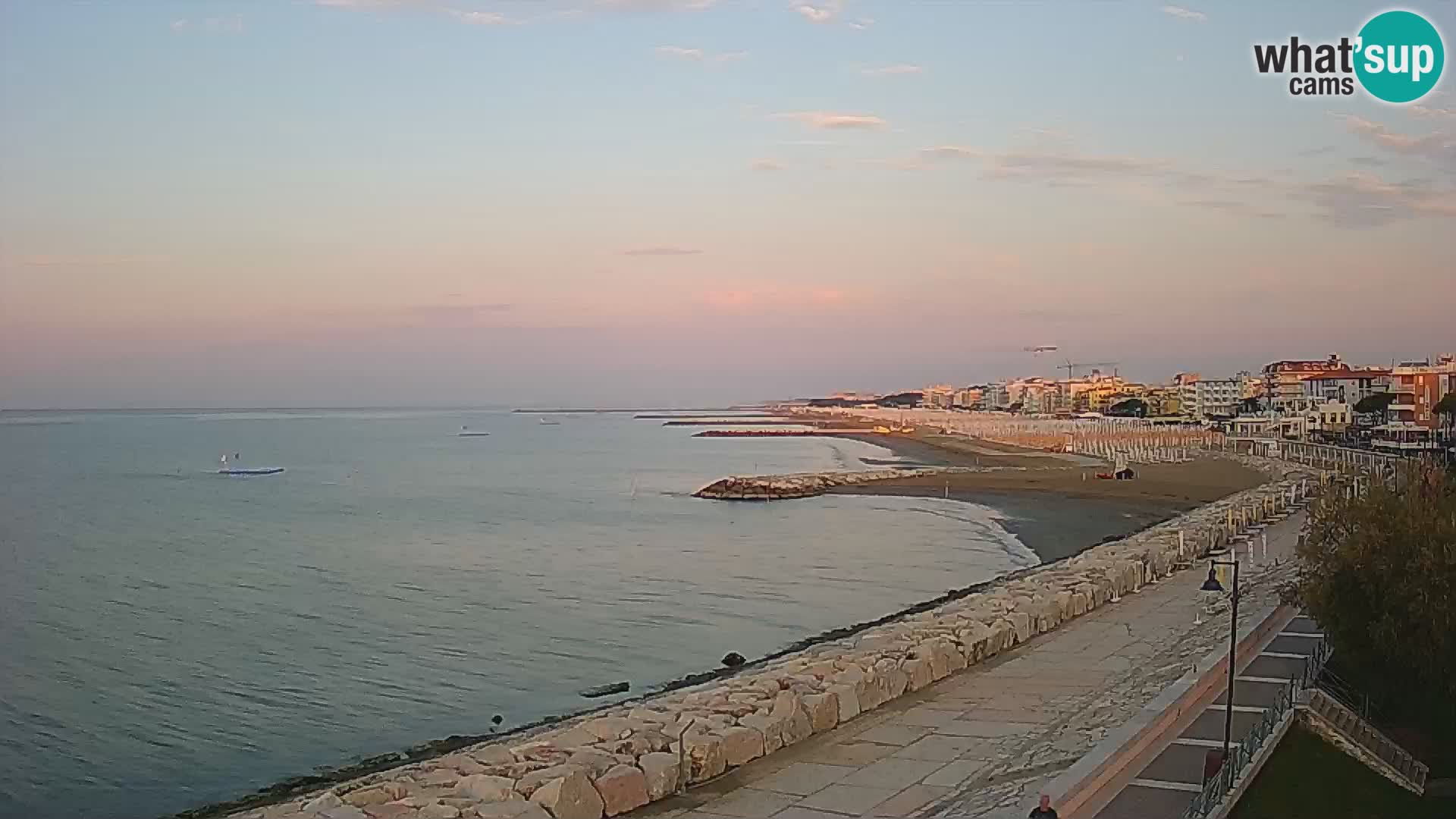 Webcam Caorle Ponente – Vista desde Marinai di Caorle