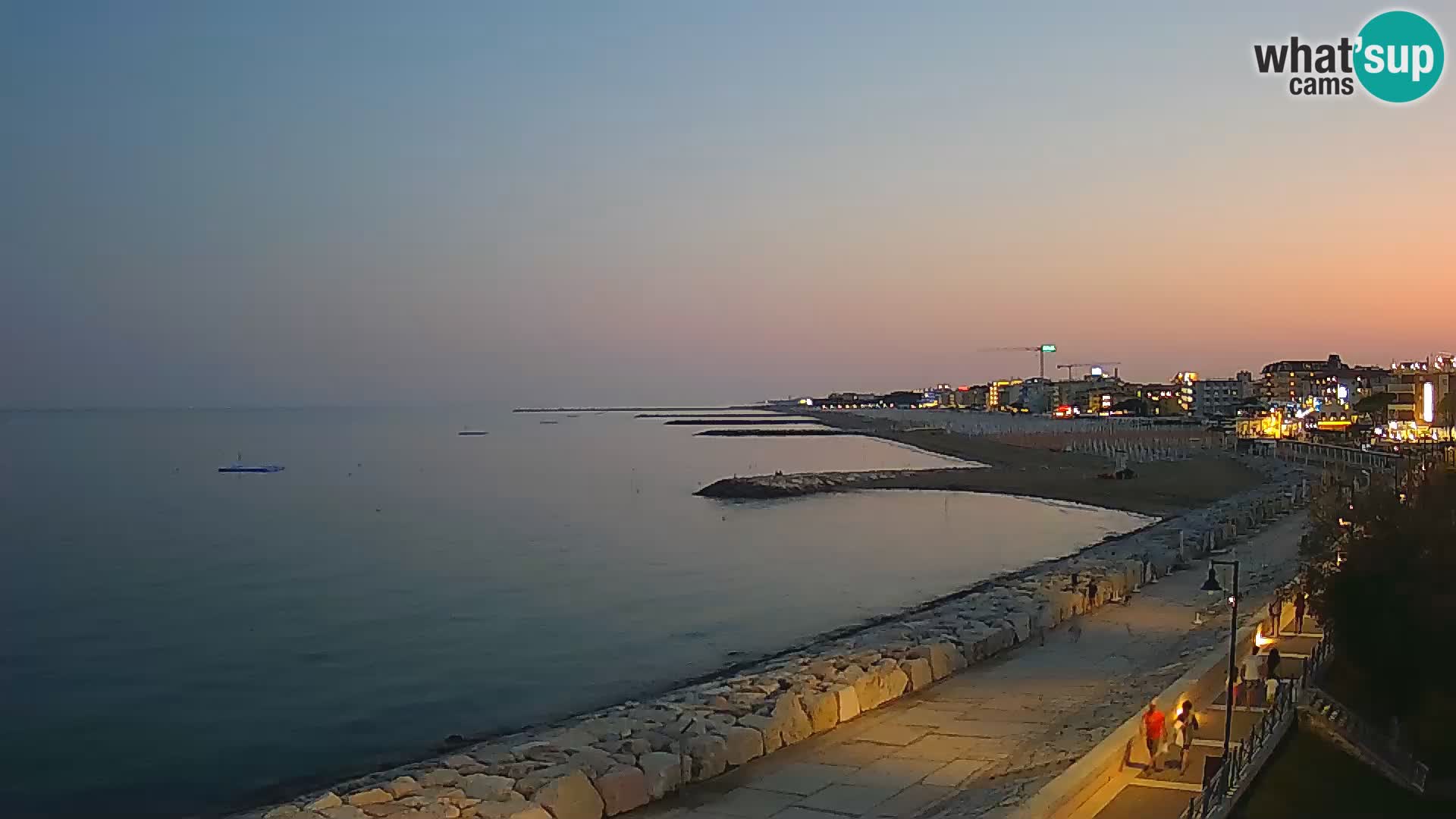 Webcam Caorle Ponente – View from Marinai di Caorle