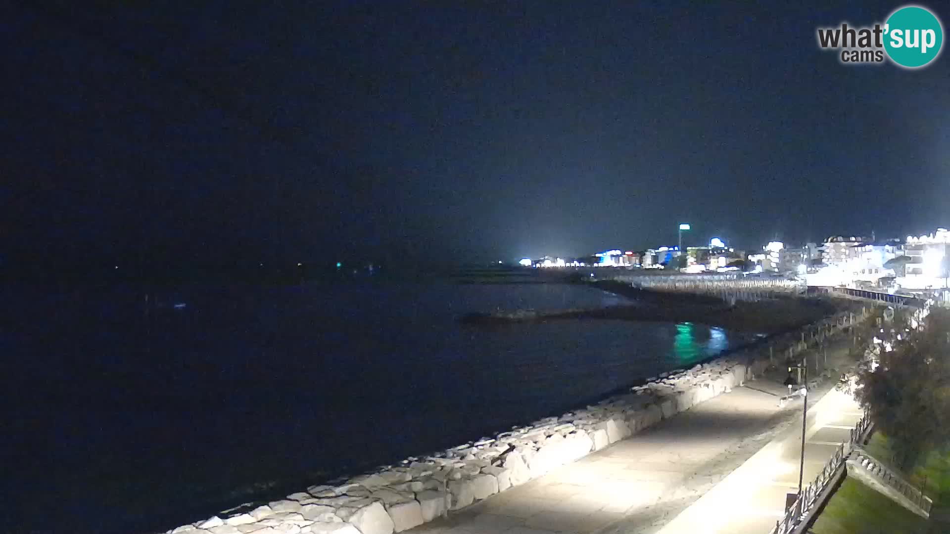 Webcam Caorle Ponente – View from Marinai di Caorle