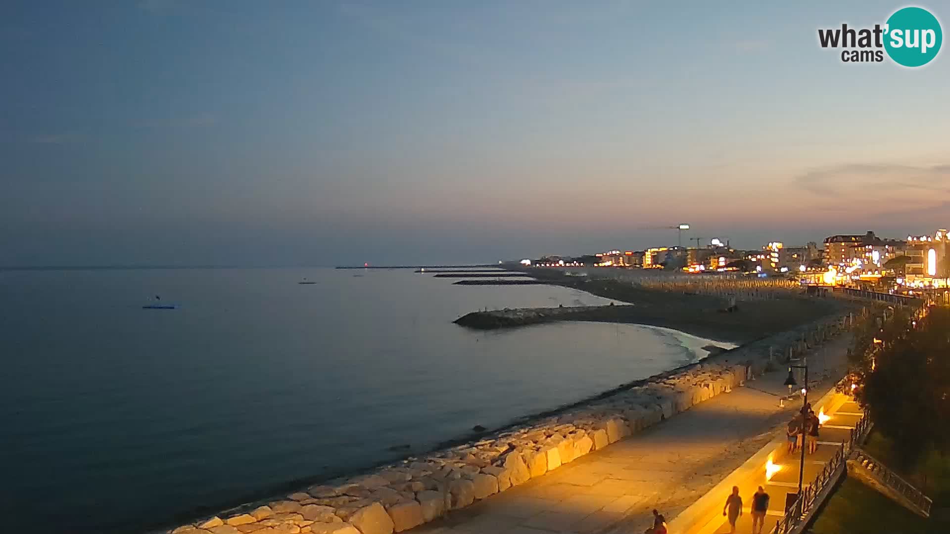 Webcam Caorle Ponente – View from Marinai di Caorle