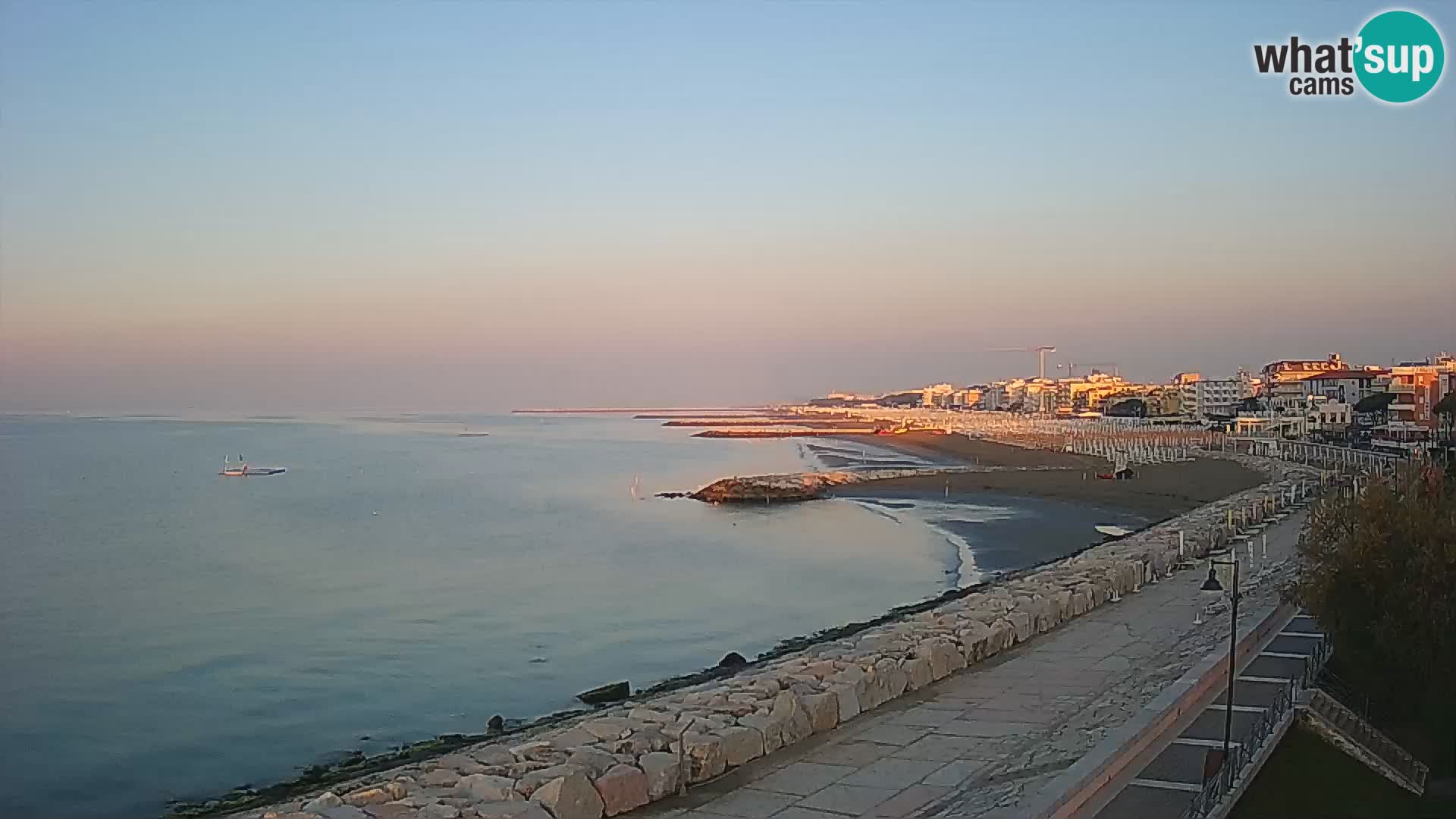 Webcam Caorle Ponente – panorama dall’ASS. Marinai di Caorle