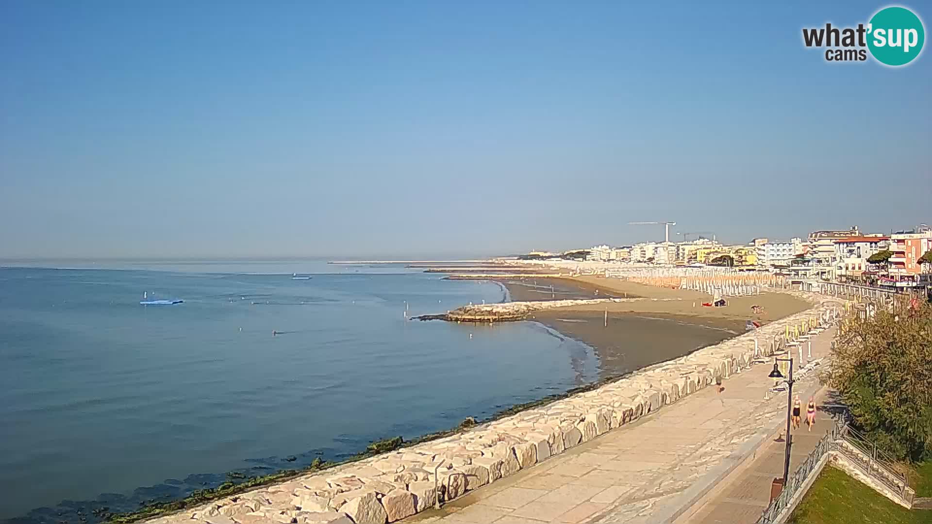 Webcam Caorle Ponente – panorama dall’ASS. Marinai di Caorle
