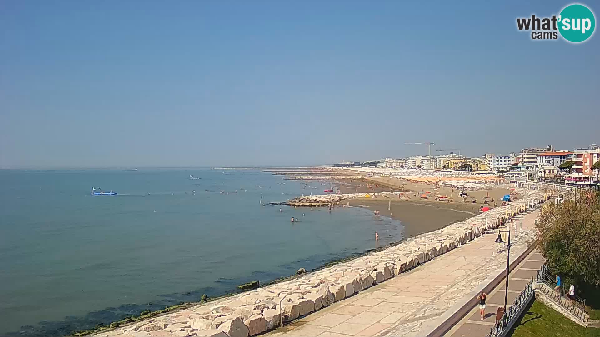 Webcam Caorle Ponente – panorama dall’ASS. Marinai di Caorle