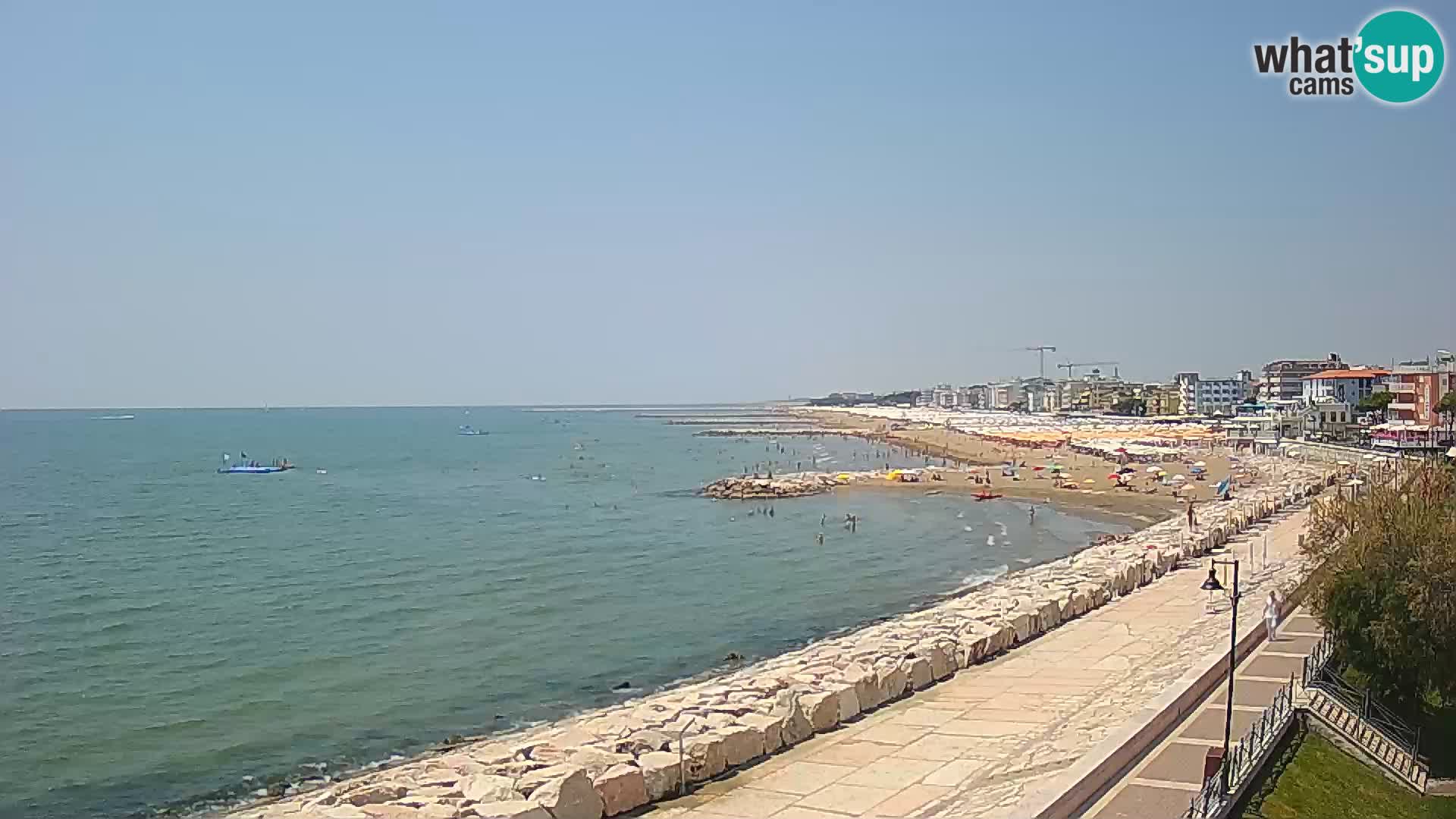 Webcam Caorle Ponente – panorama dall’ASS. Marinai di Caorle