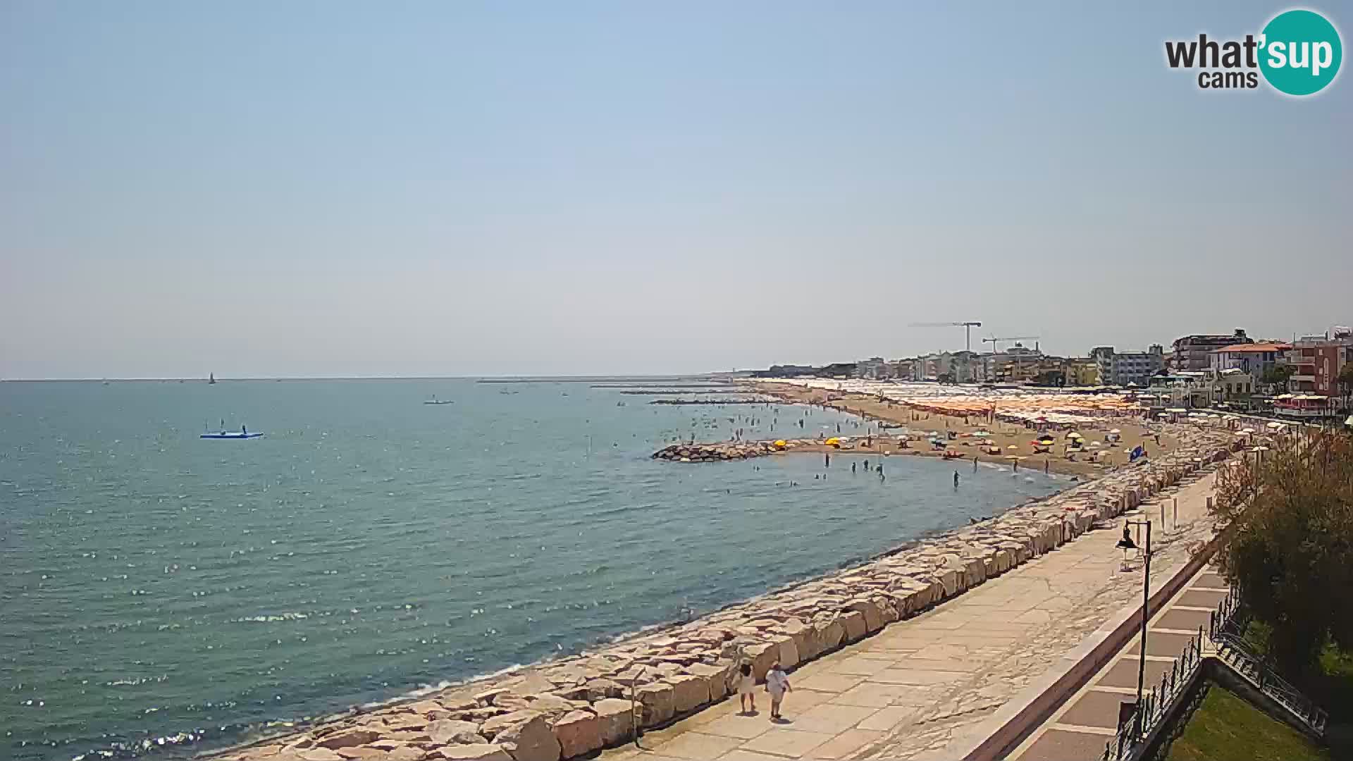 Webcam Caorle Ponente – panorama dall’ASS. Marinai di Caorle