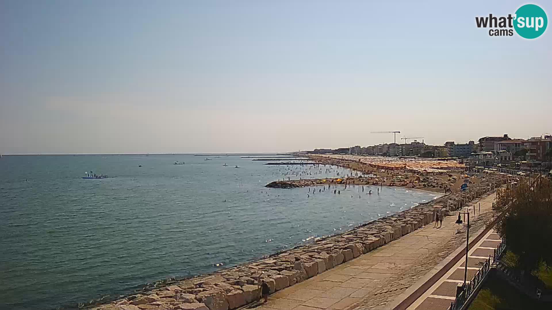 Webcam Caorle Ponente – panorama dall’ASS. Marinai di Caorle