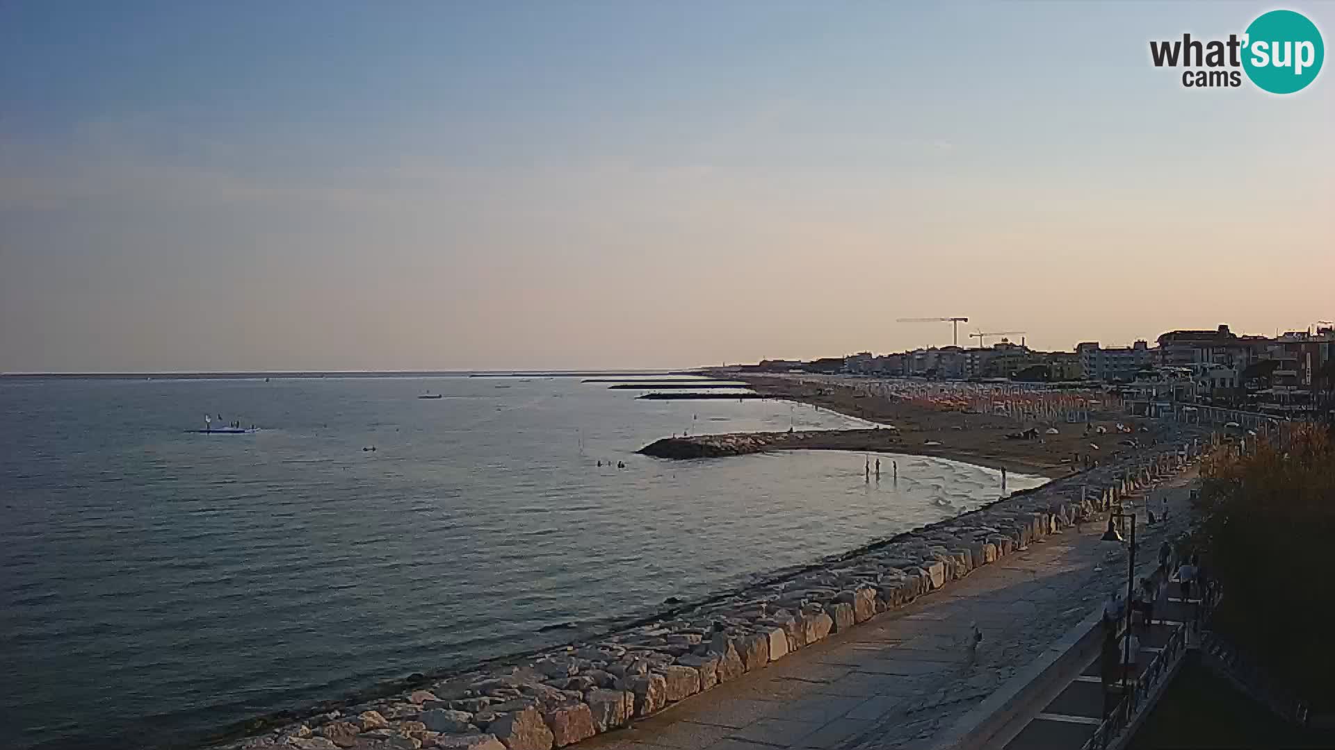 Webcam Caorle Ponente – Vista desde Marinai di Caorle