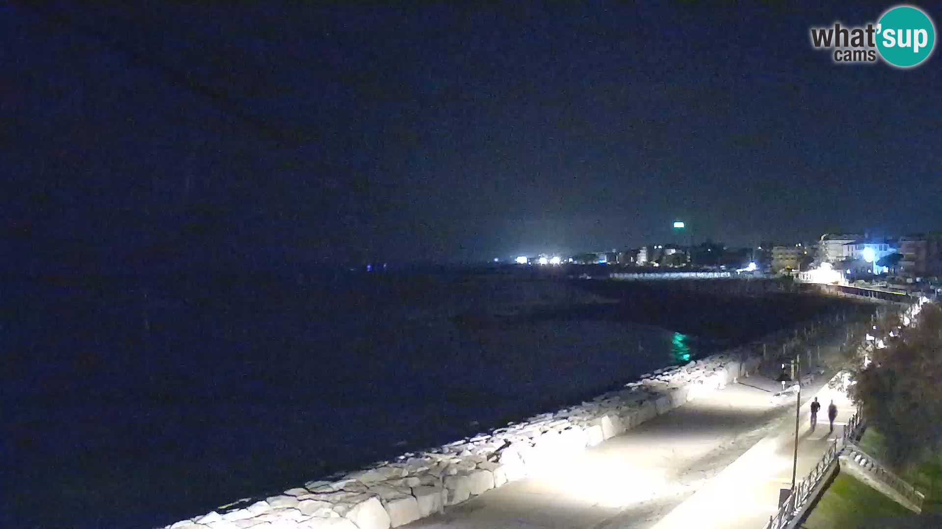 Webcam Caorle Ponente – Blick von Marinai di Caorle
