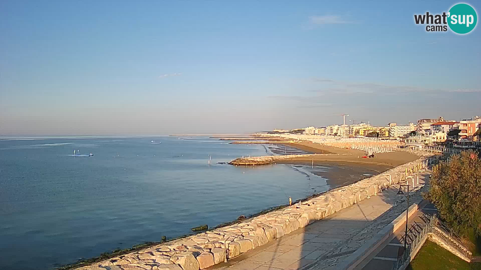 Webcam Caorle Ponente – panorama dall’ASS. Marinai di Caorle