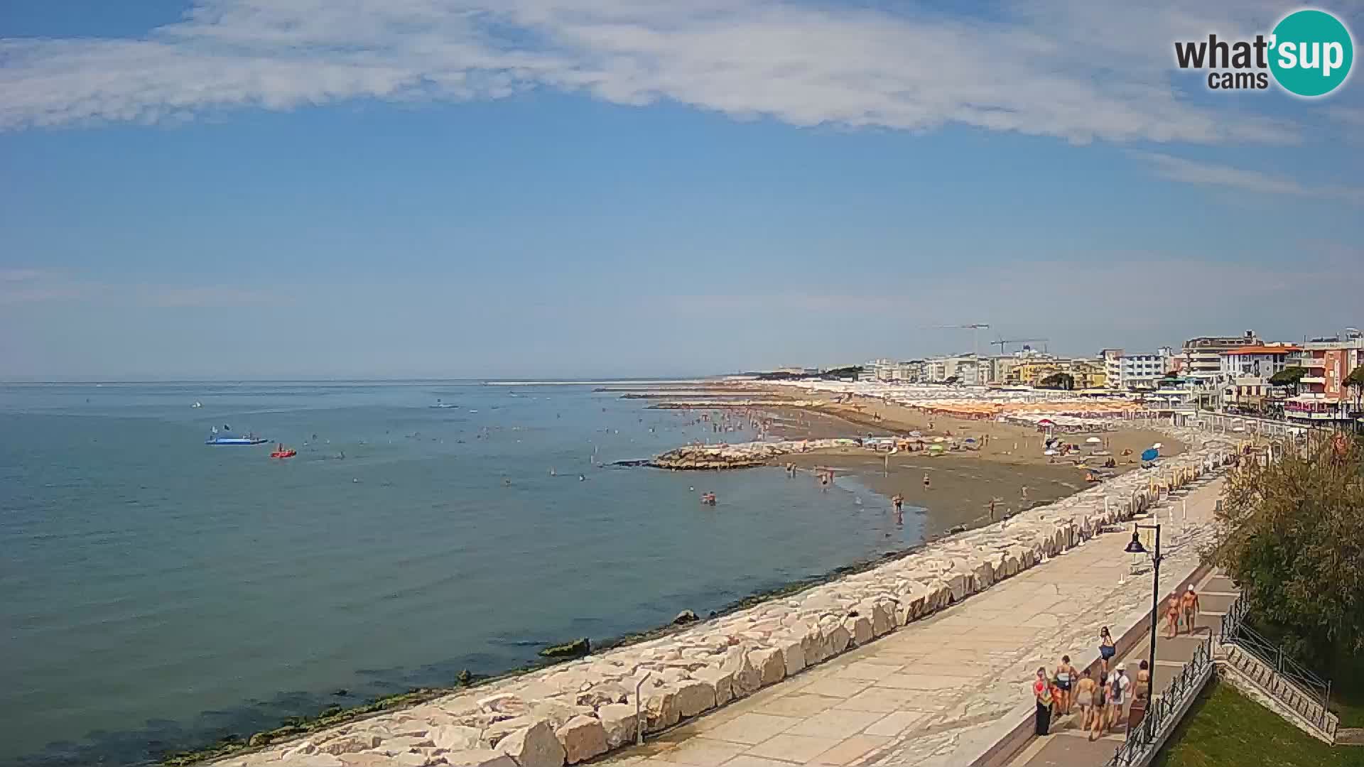 Web kamera Caorle Ponente – pogled sa “Marinai di Caorle”