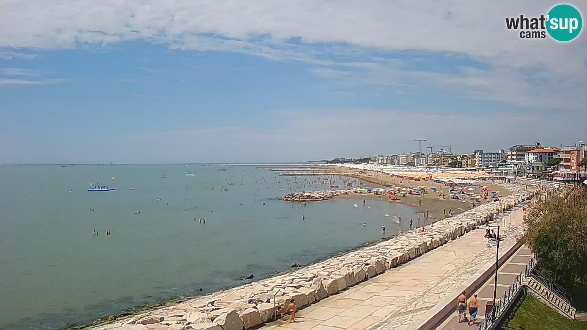 Kamera Caorle Ponente – Pogled iz “Marinai di Caorle”