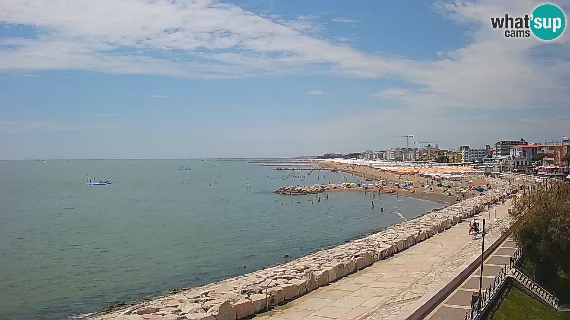 Webcam Caorle Ponente – View from Marinai di Caorle