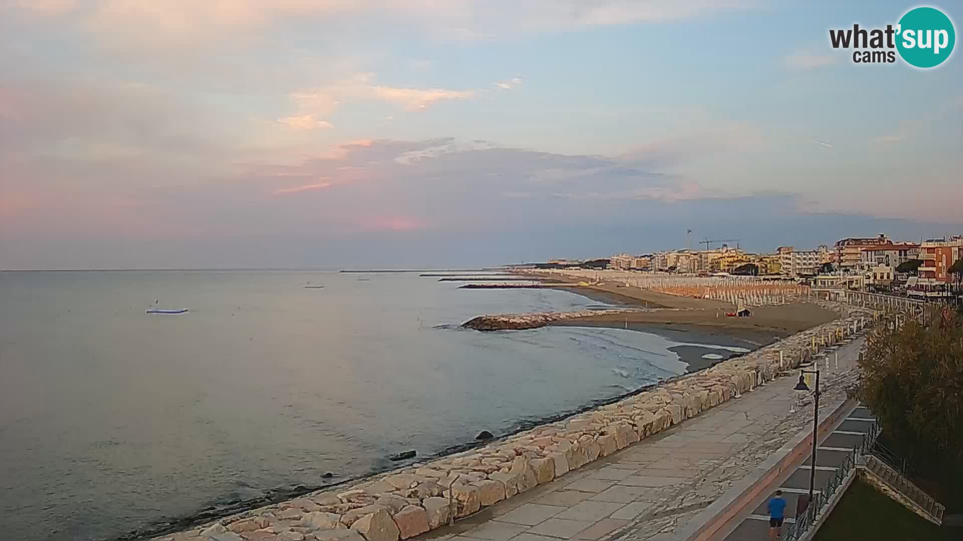Webcam Caorle Ponente – View from Marinai di Caorle