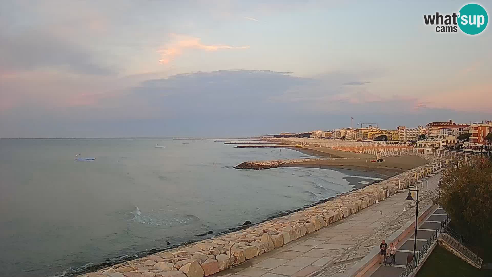 Webcam Caorle Ponente – View from Marinai di Caorle