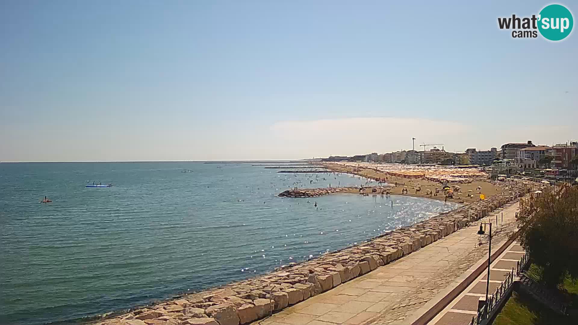 Webcam Caorle Ponente – panorama dall’ASS. Marinai di Caorle