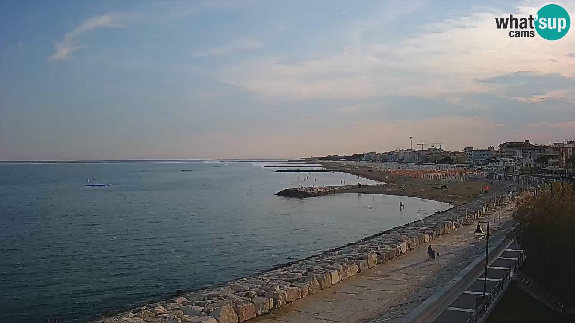 Webcam Caorle Ponente – panorama dall’ASS. Marinai di Caorle