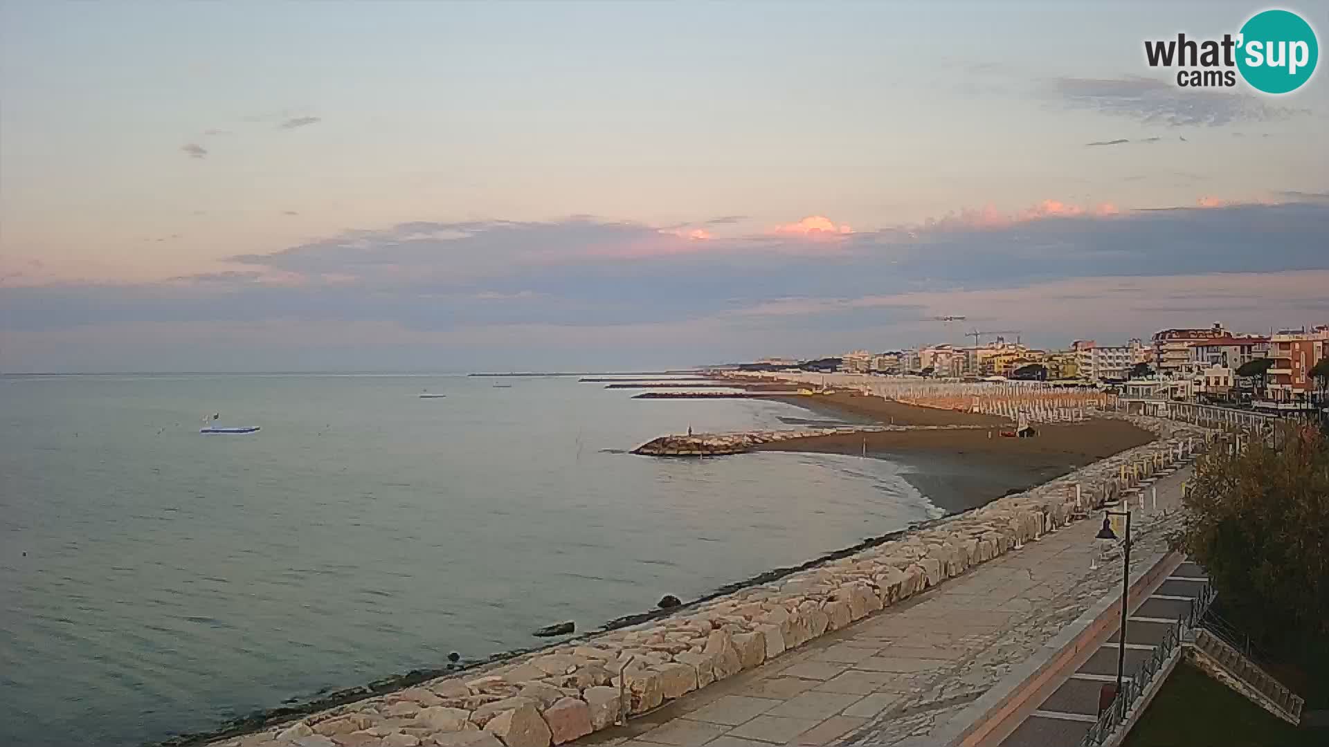 Webcam Caorle Ponente – Vista desde Marinai di Caorle