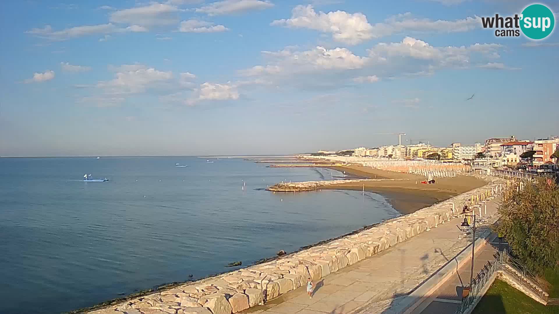 Kamera Caorle Ponente – Pogled iz “Marinai di Caorle”