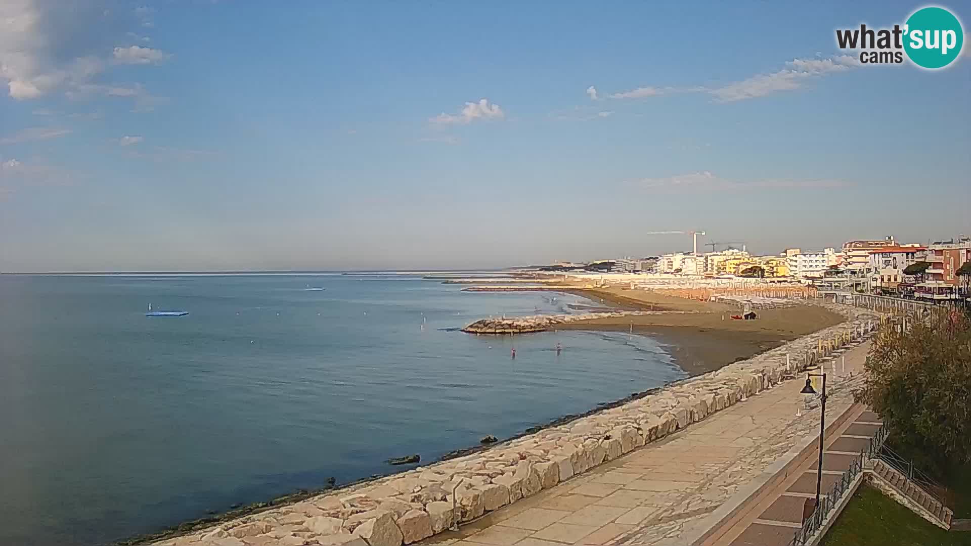 Webcam Caorle Ponente – Vista desde Marinai di Caorle