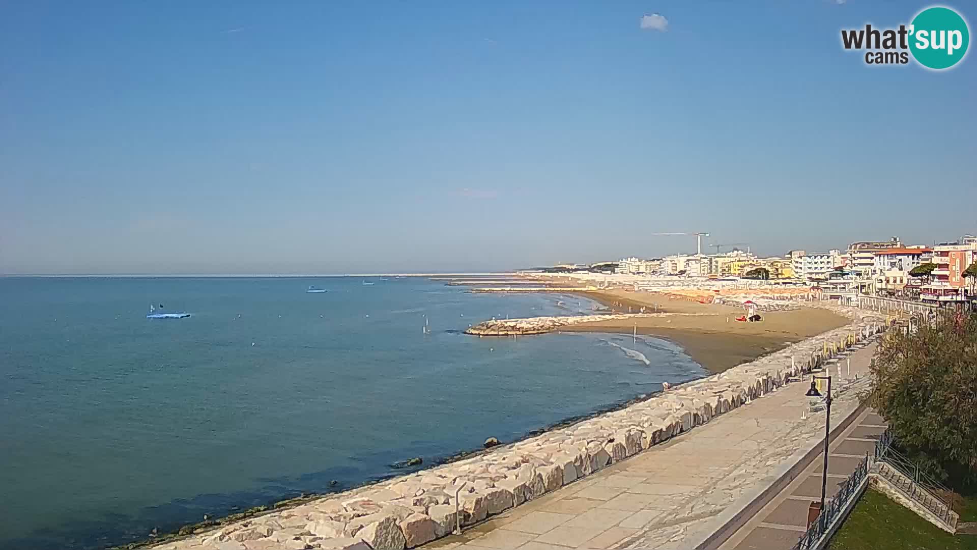 Webcam Caorle Ponente – View from Marinai di Caorle