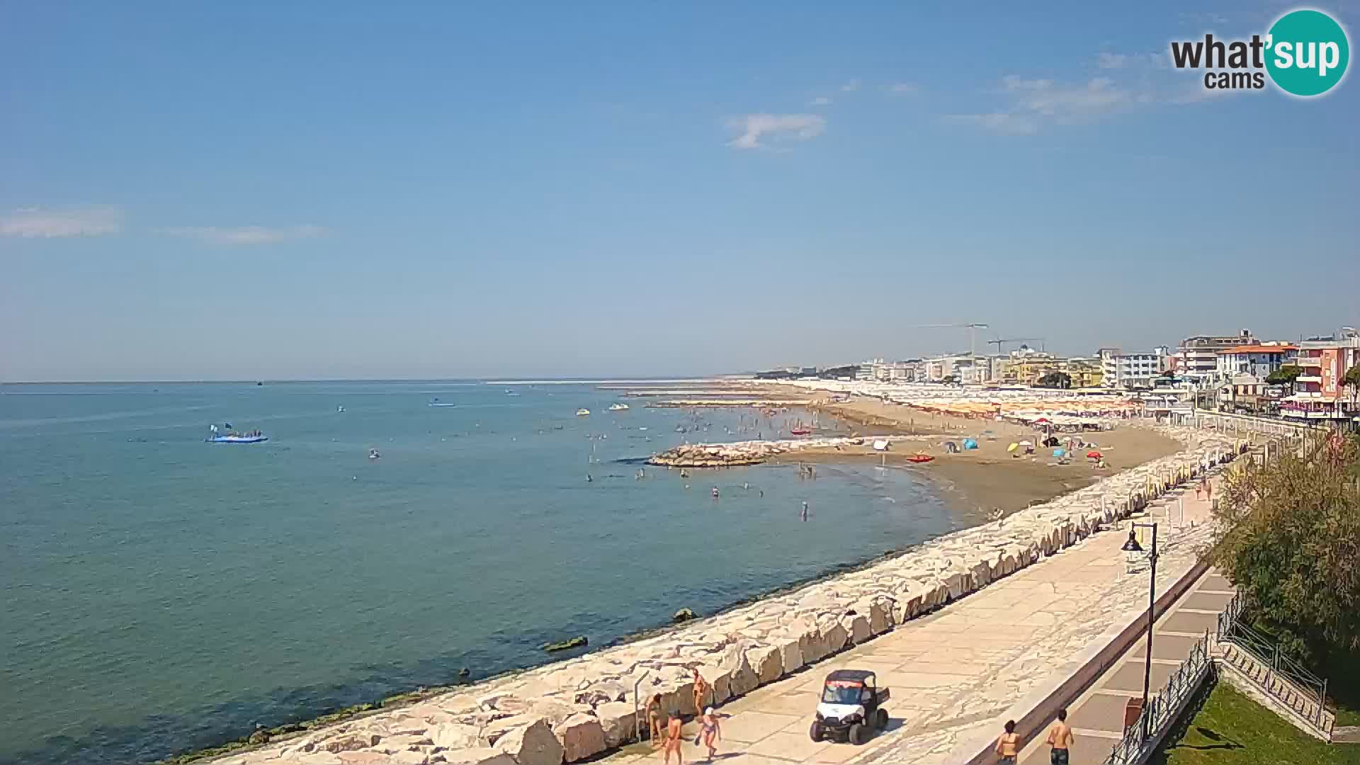 Webcam Caorle Ponente – View from Marinai di Caorle