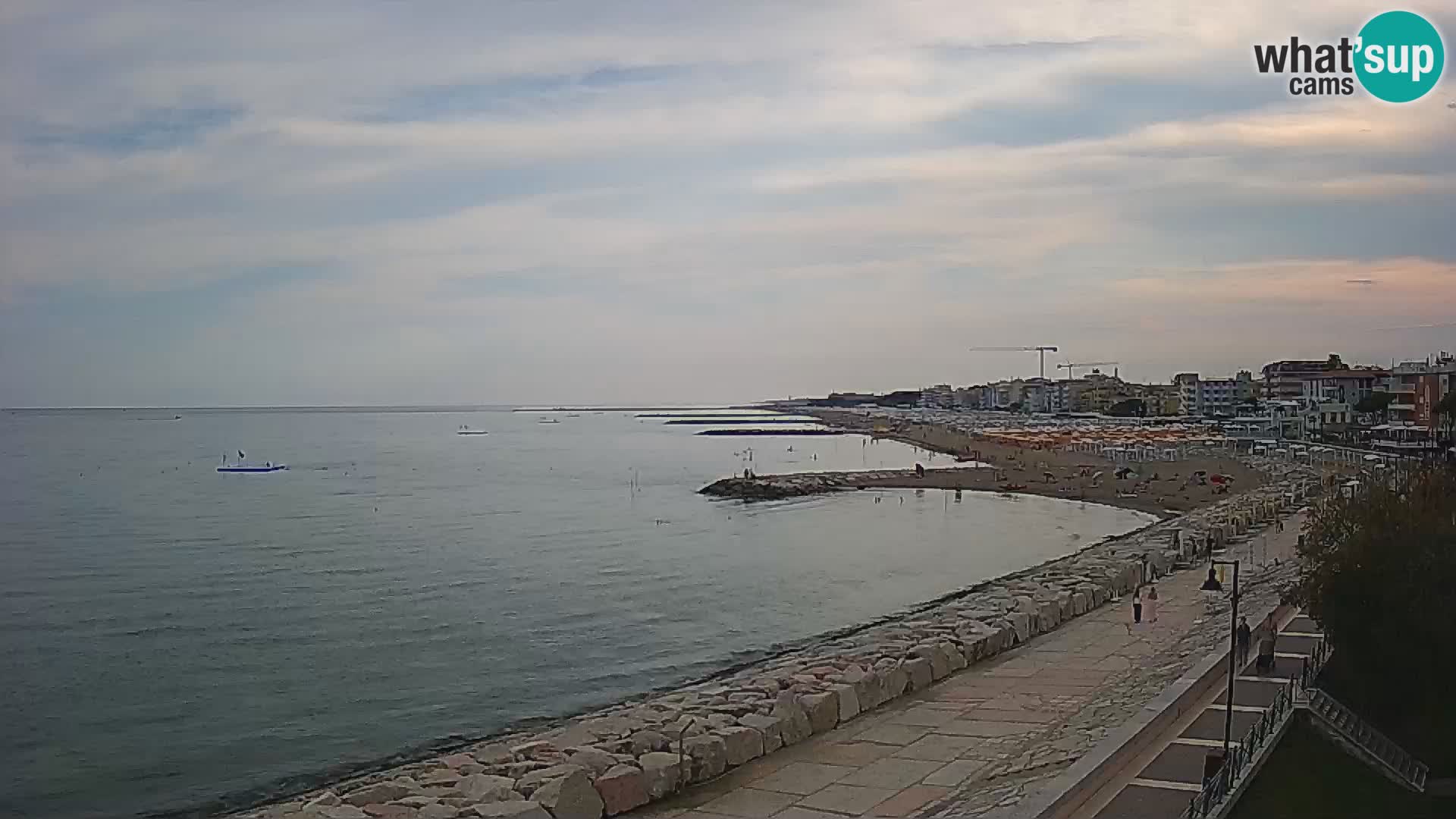 Kamera Caorle Ponente – Pogled iz “Marinai di Caorle”