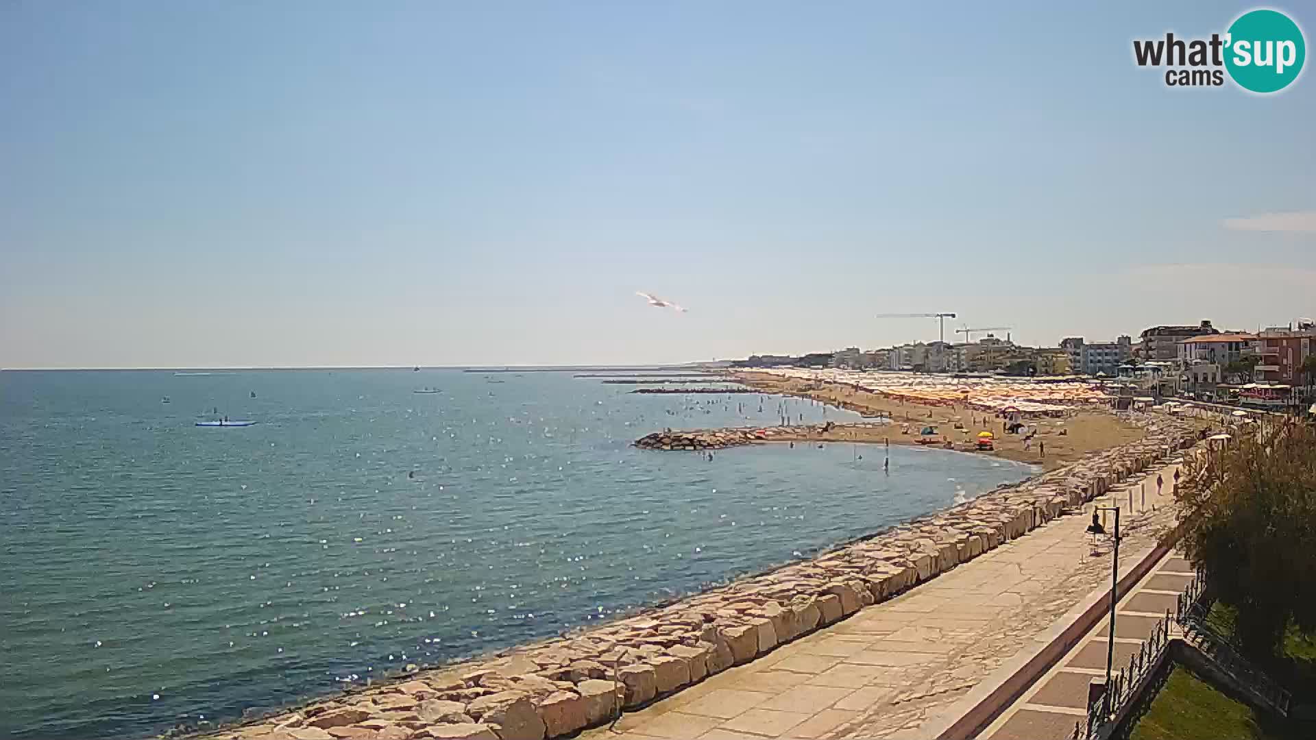 Kamera Caorle Ponente – Pogled iz “Marinai di Caorle”