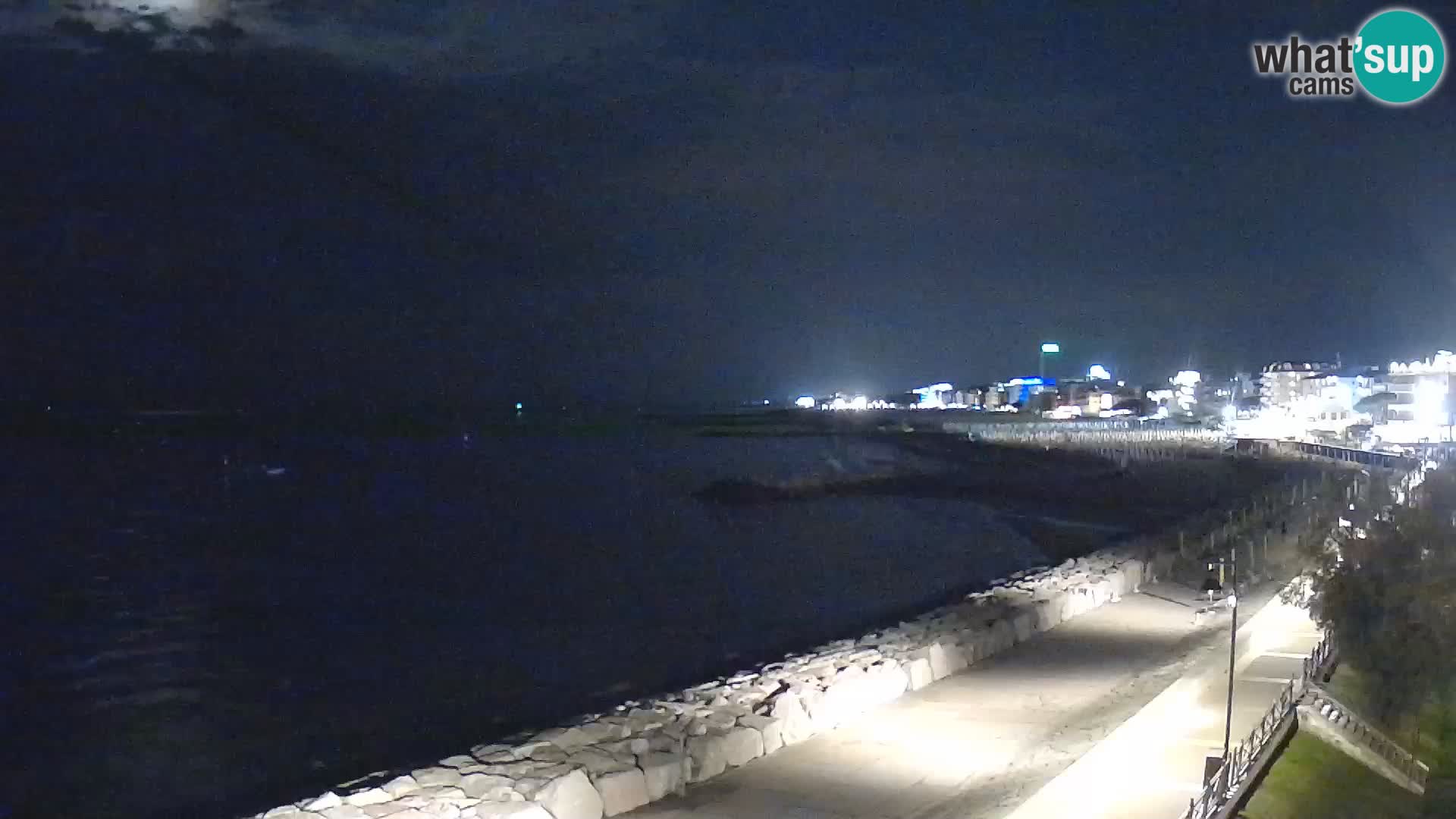 Webcam Caorle Ponente – Blick von Marinai di Caorle