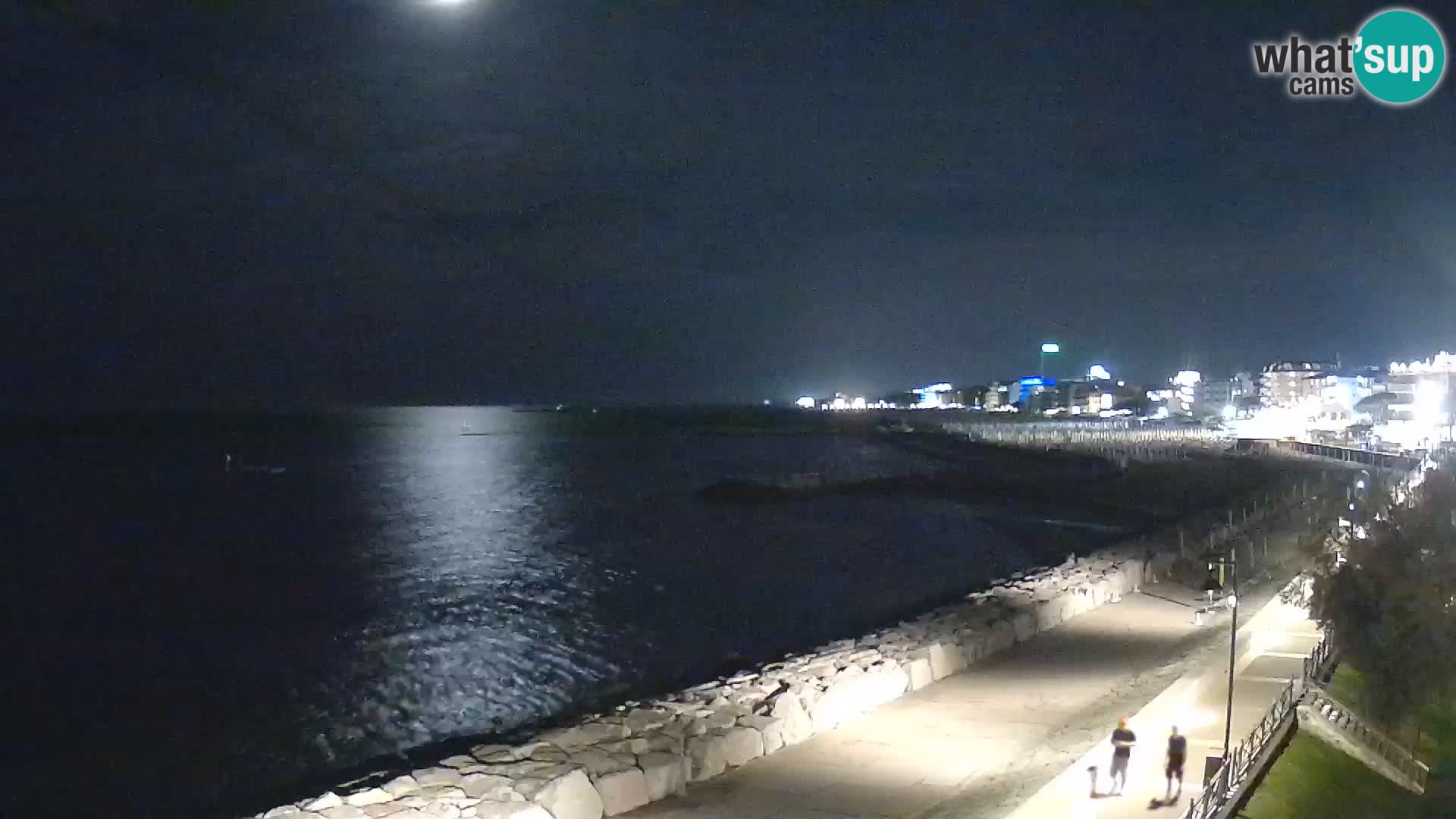 Webcam Caorle Ponente – Vue depuis les Marinai di Caorle