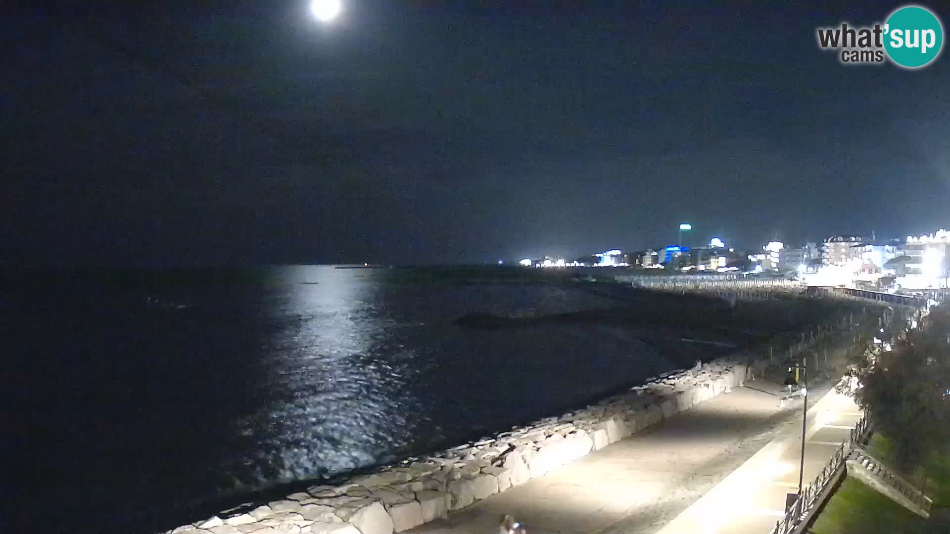 Webcam Caorle Ponente – View from Marinai di Caorle