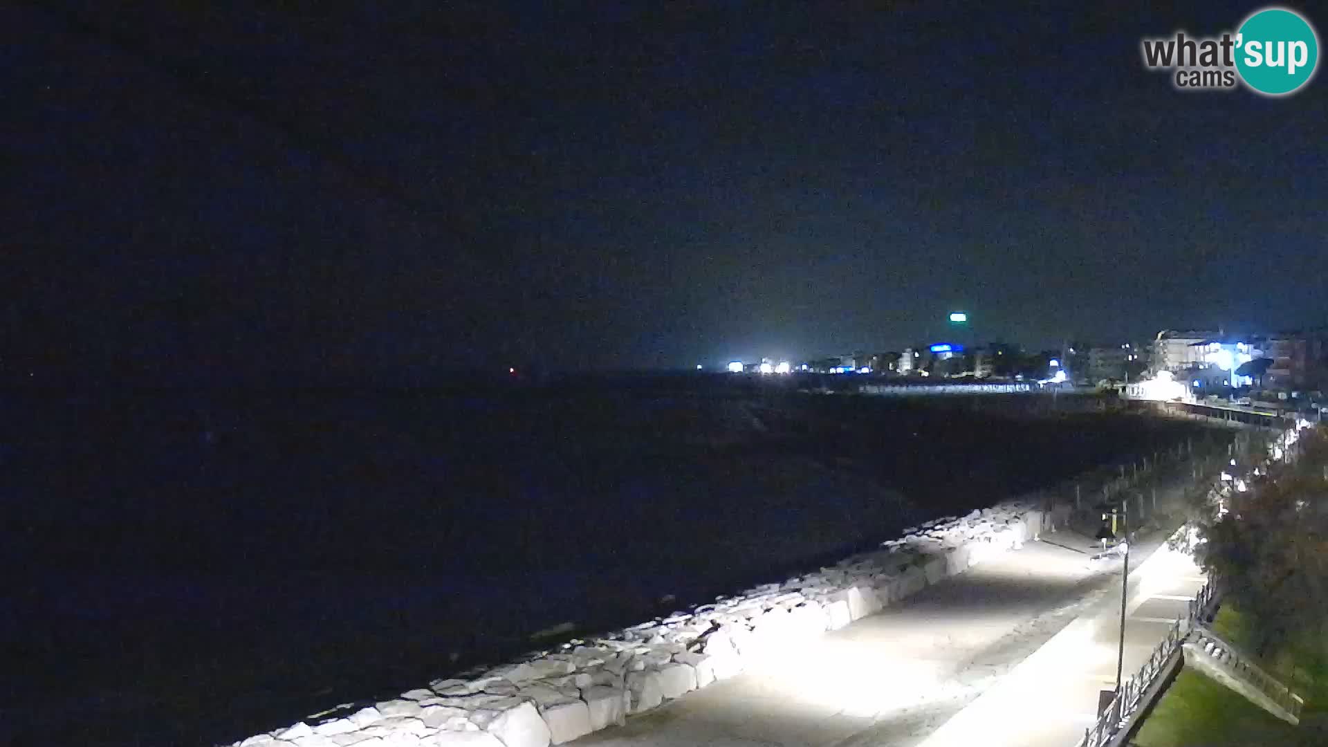 Webcam Caorle Ponente – Vue depuis les Marinai di Caorle