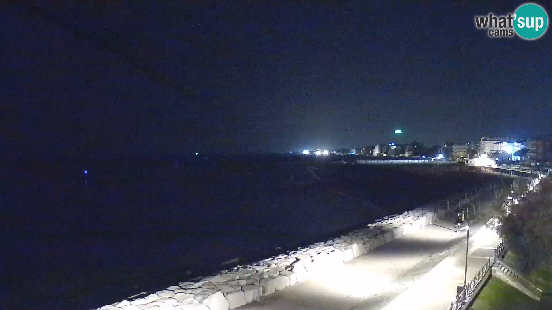 Webcam Caorle Ponente – Vue depuis les Marinai di Caorle