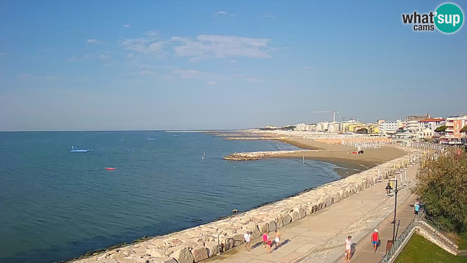 Webcam Caorle Ponente – panorama dall’ASS. Marinai di Caorle