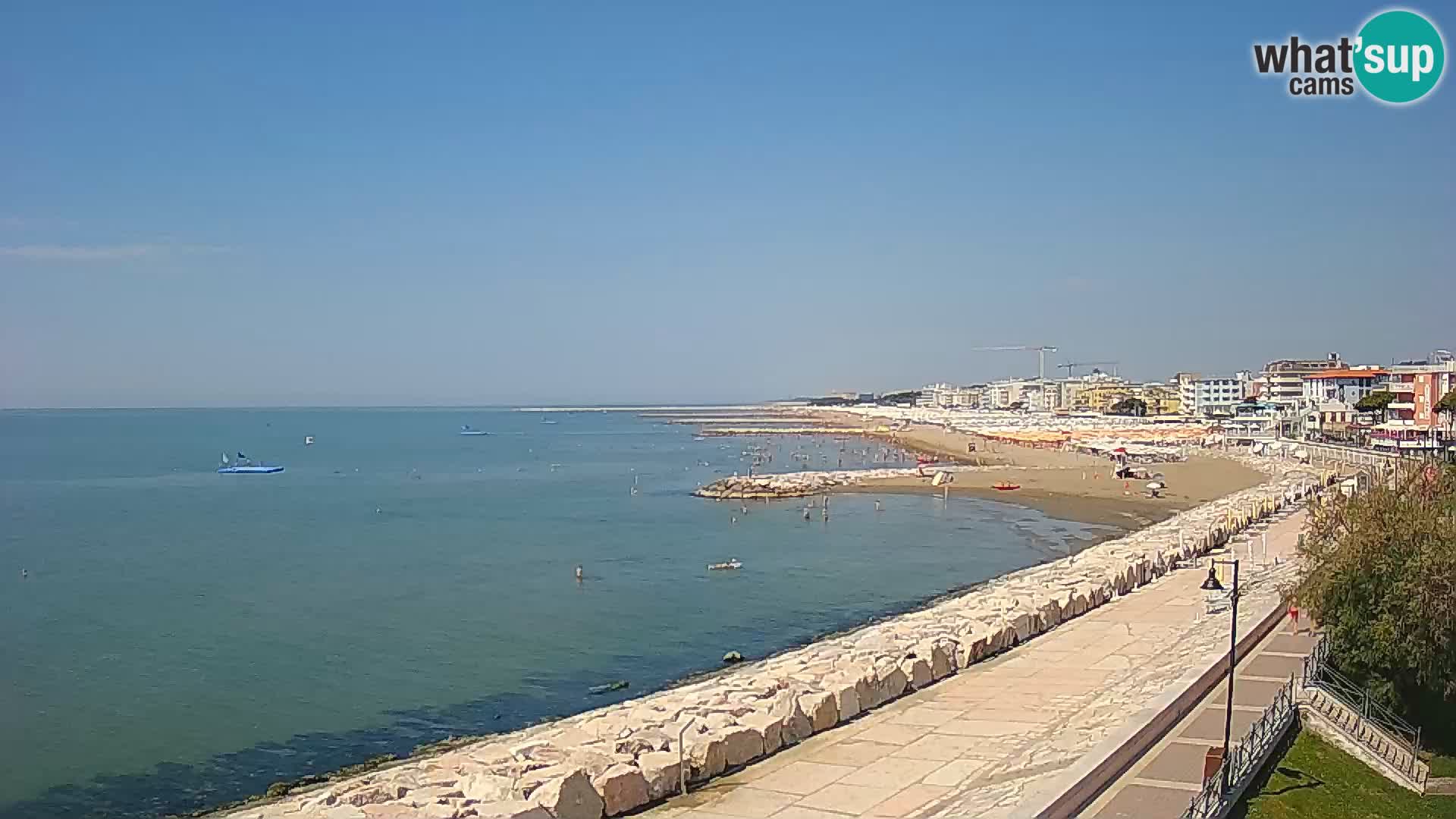 Kamera Caorle Ponente – Pogled iz “Marinai di Caorle”