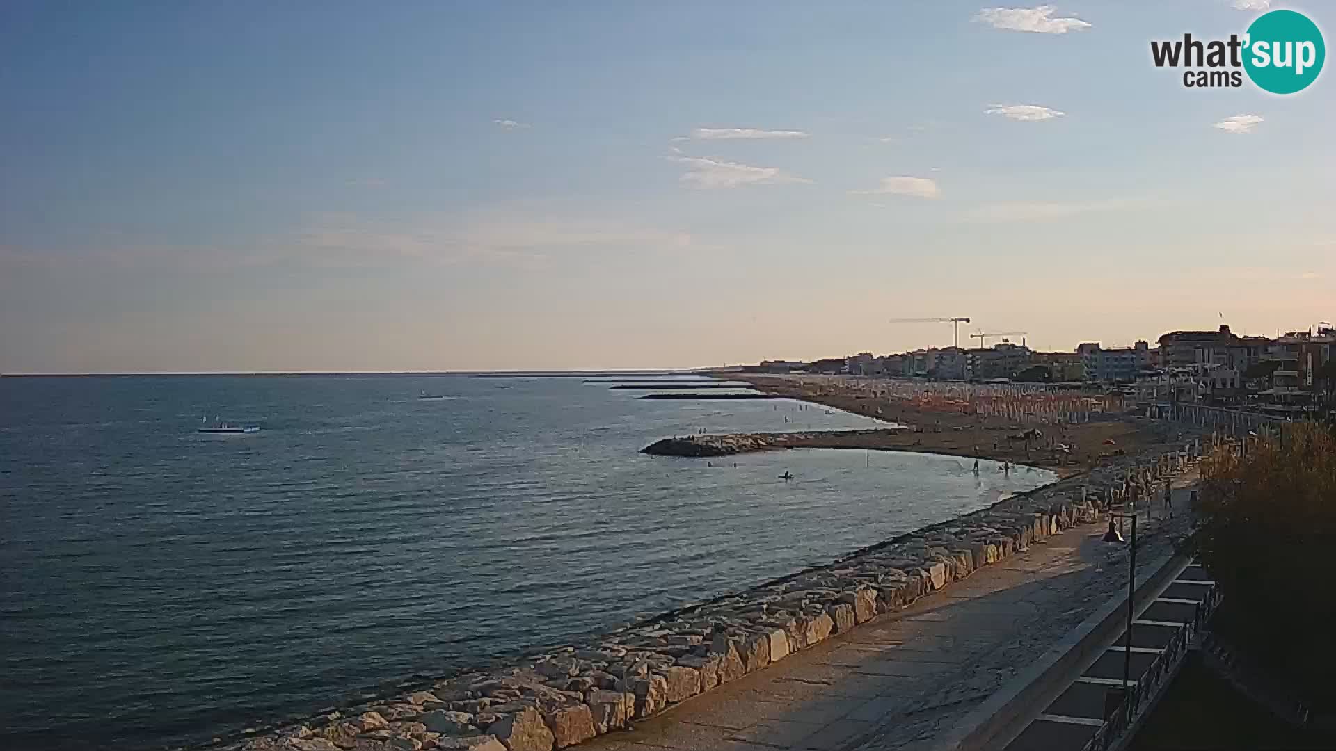 Webcam Caorle Ponente – panorama dall’ASS. Marinai di Caorle