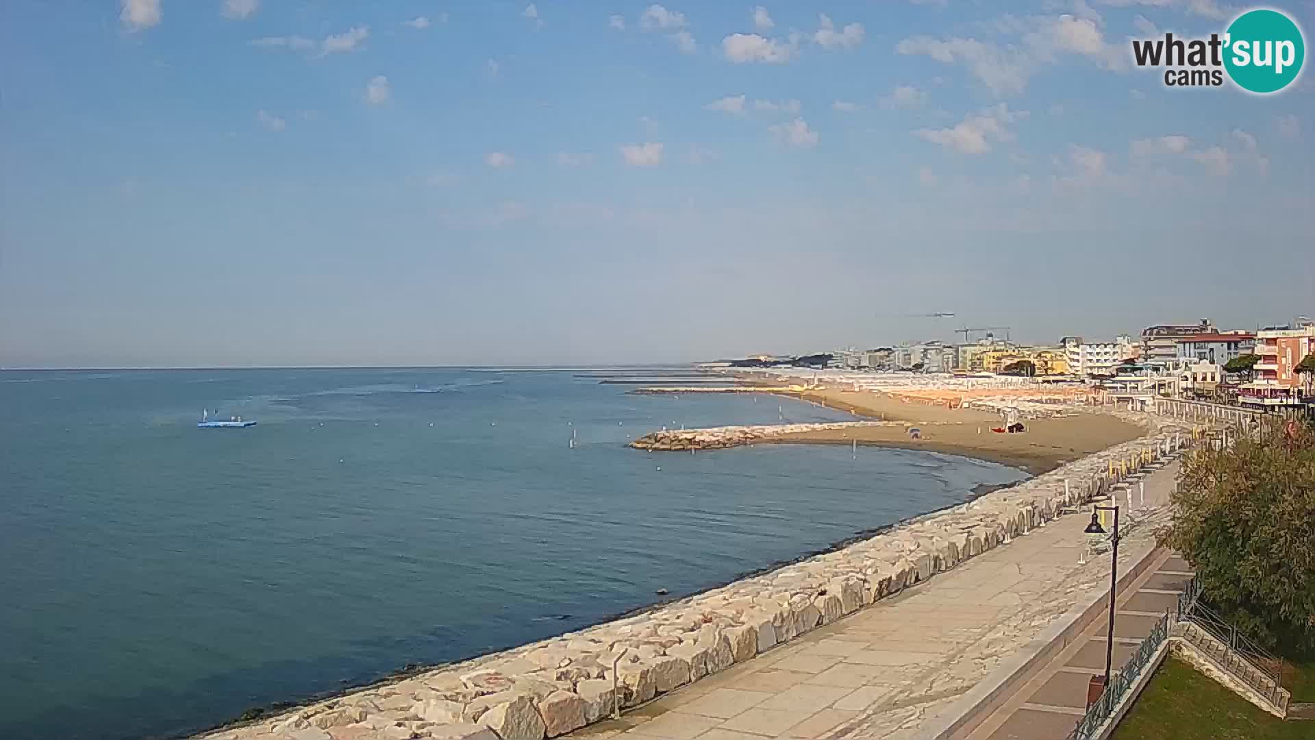 Kamera Caorle Ponente – Pogled iz “Marinai di Caorle”