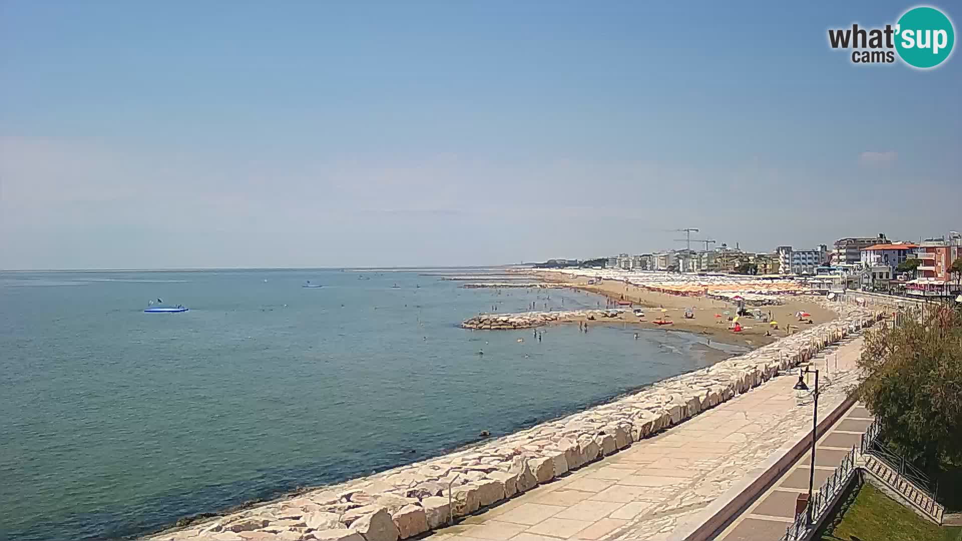 Webcam Caorle Ponente – Vista desde Marinai di Caorle