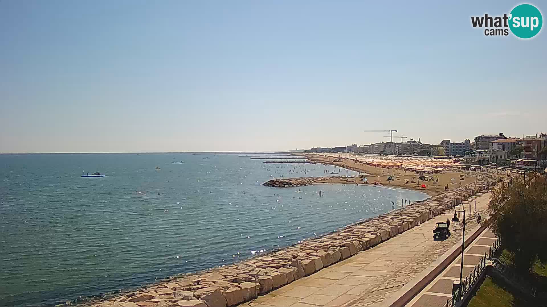 Kamera Caorle Ponente – Pogled iz “Marinai di Caorle”