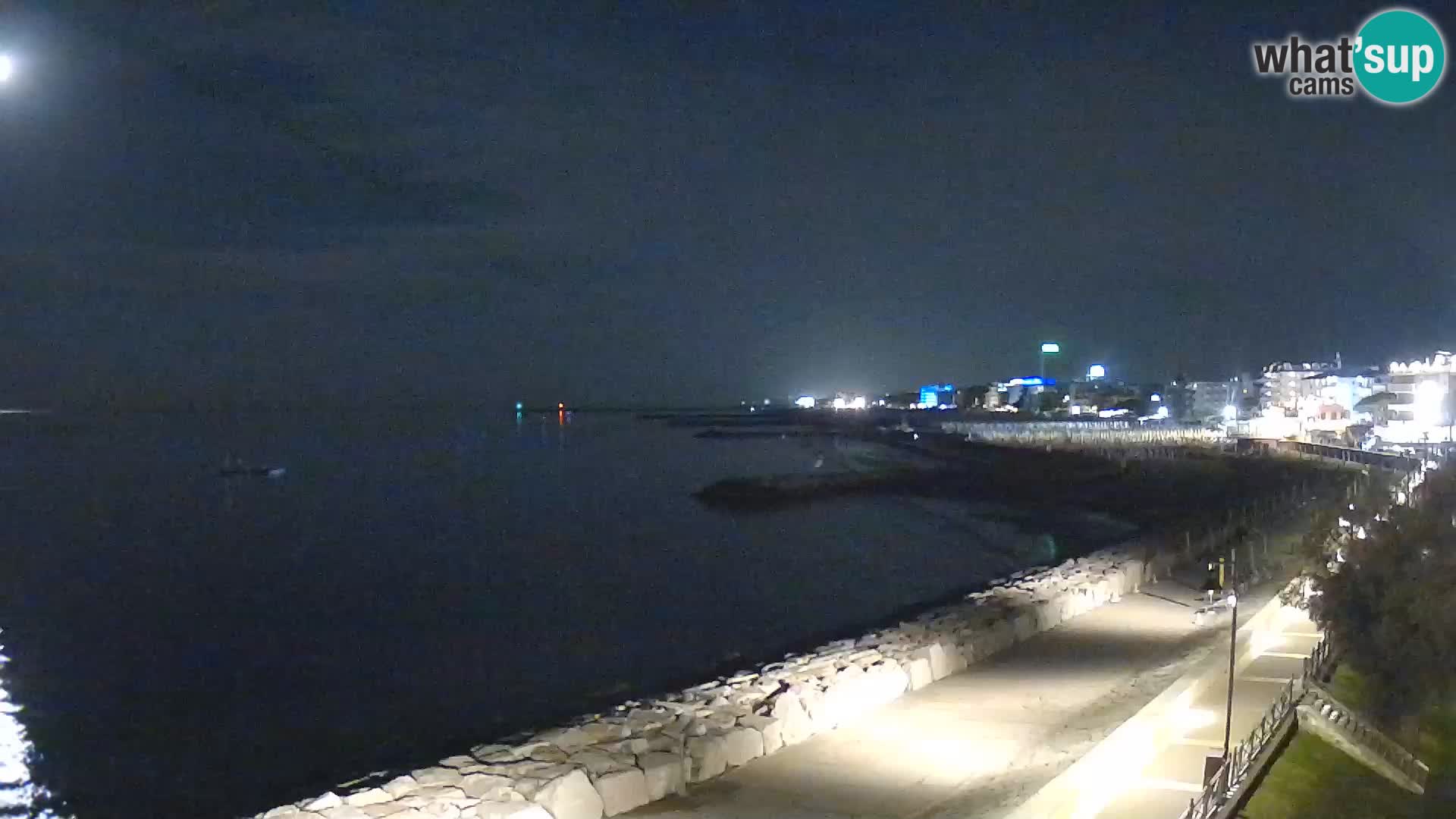 Webcam Caorle Ponente – View from Marinai di Caorle
