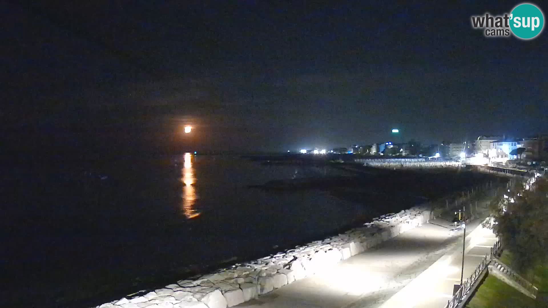 Webcam Caorle Ponente – Vista desde Marinai di Caorle