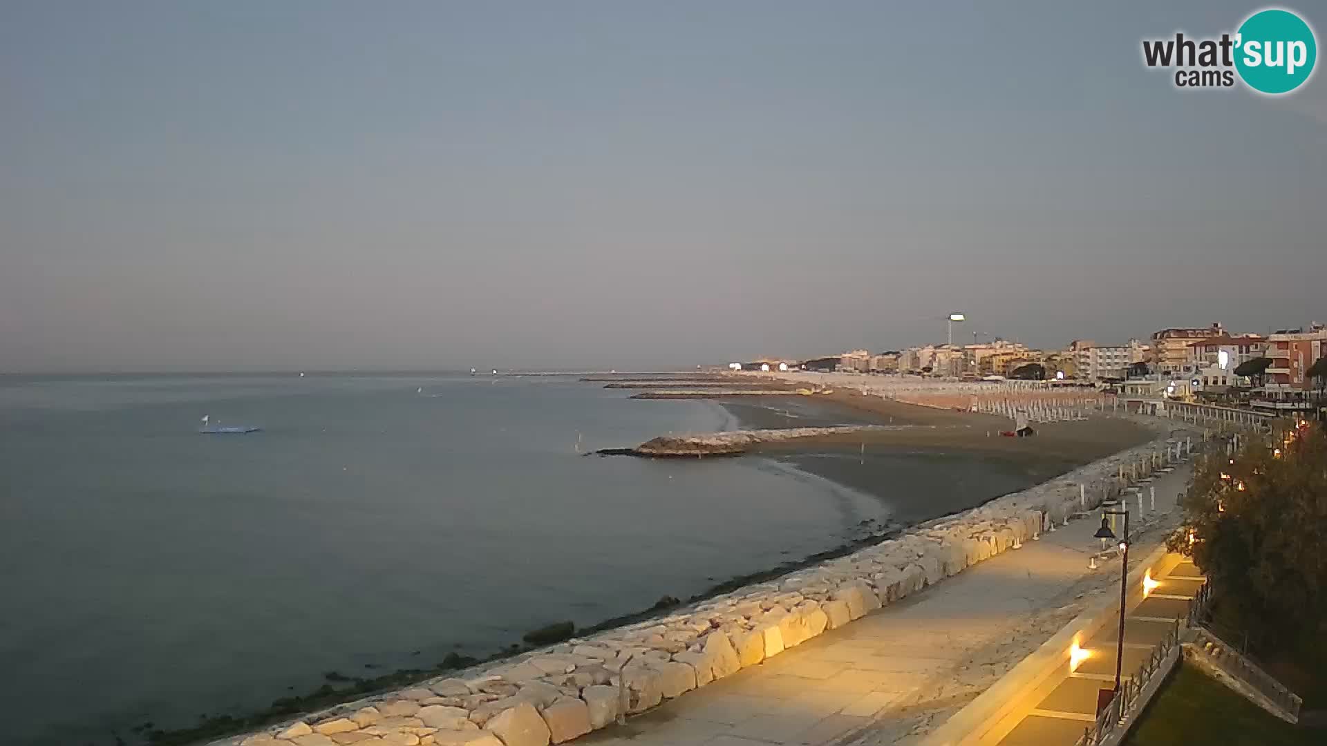 Webcam Caorle Ponente – panorama dall’ASS. Marinai di Caorle