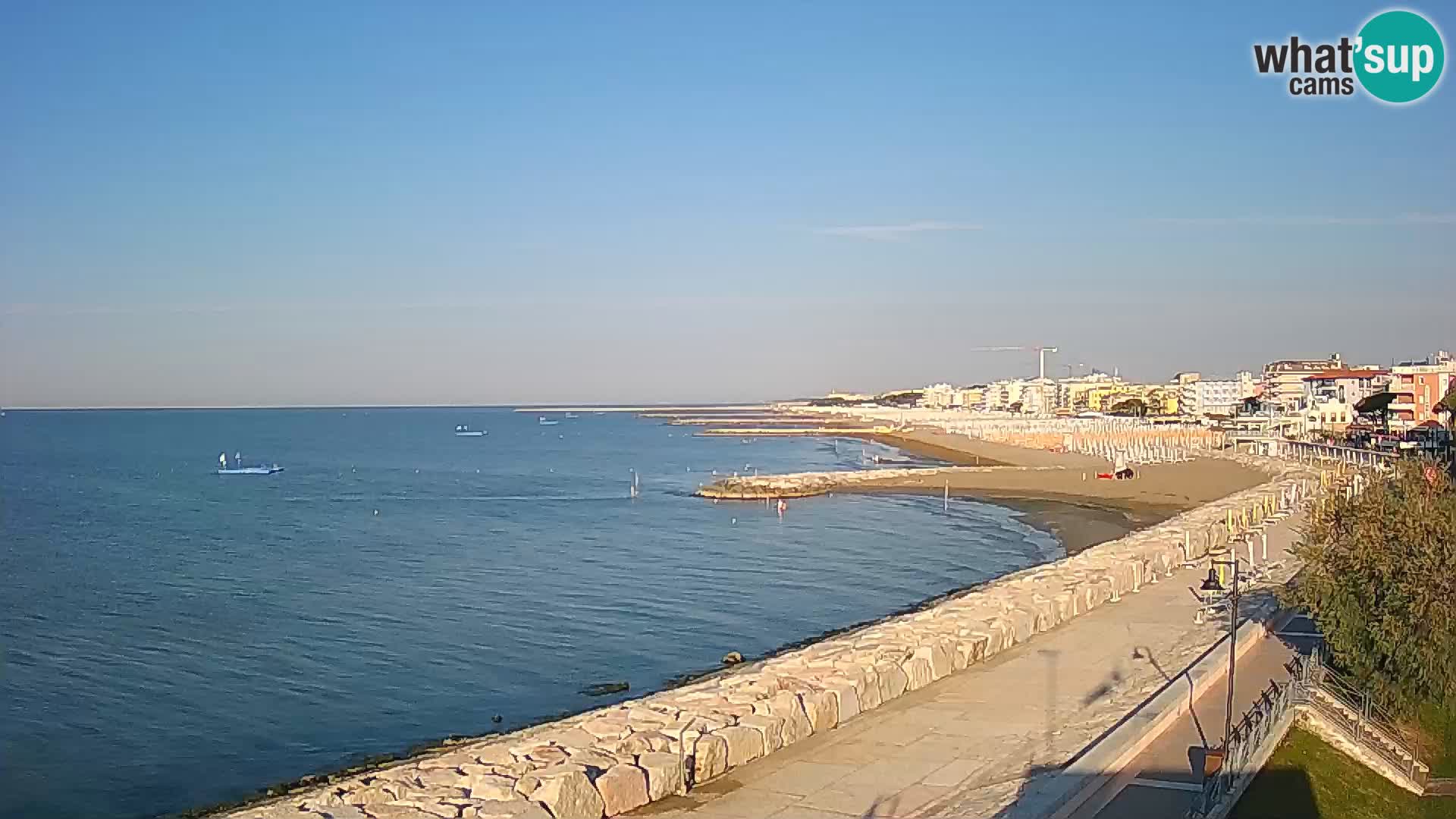 Web kamera Caorle Ponente – pogled sa “Marinai di Caorle”