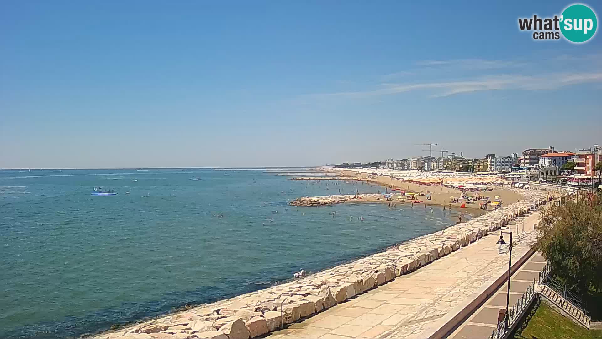 Webcam Caorle Ponente – Vista desde Marinai di Caorle