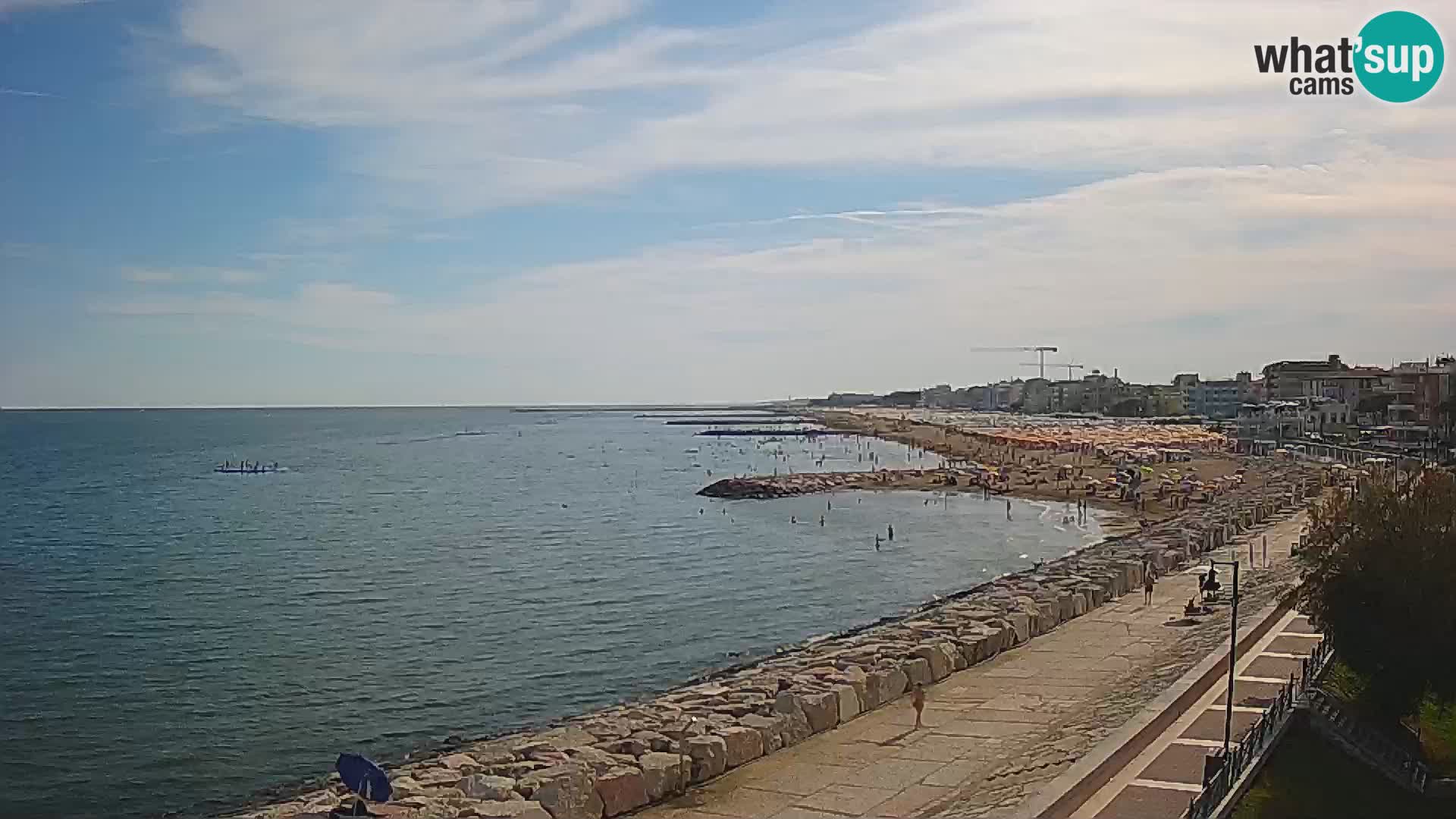 Webcam Caorle Ponente – panorama dall’ASS. Marinai di Caorle
